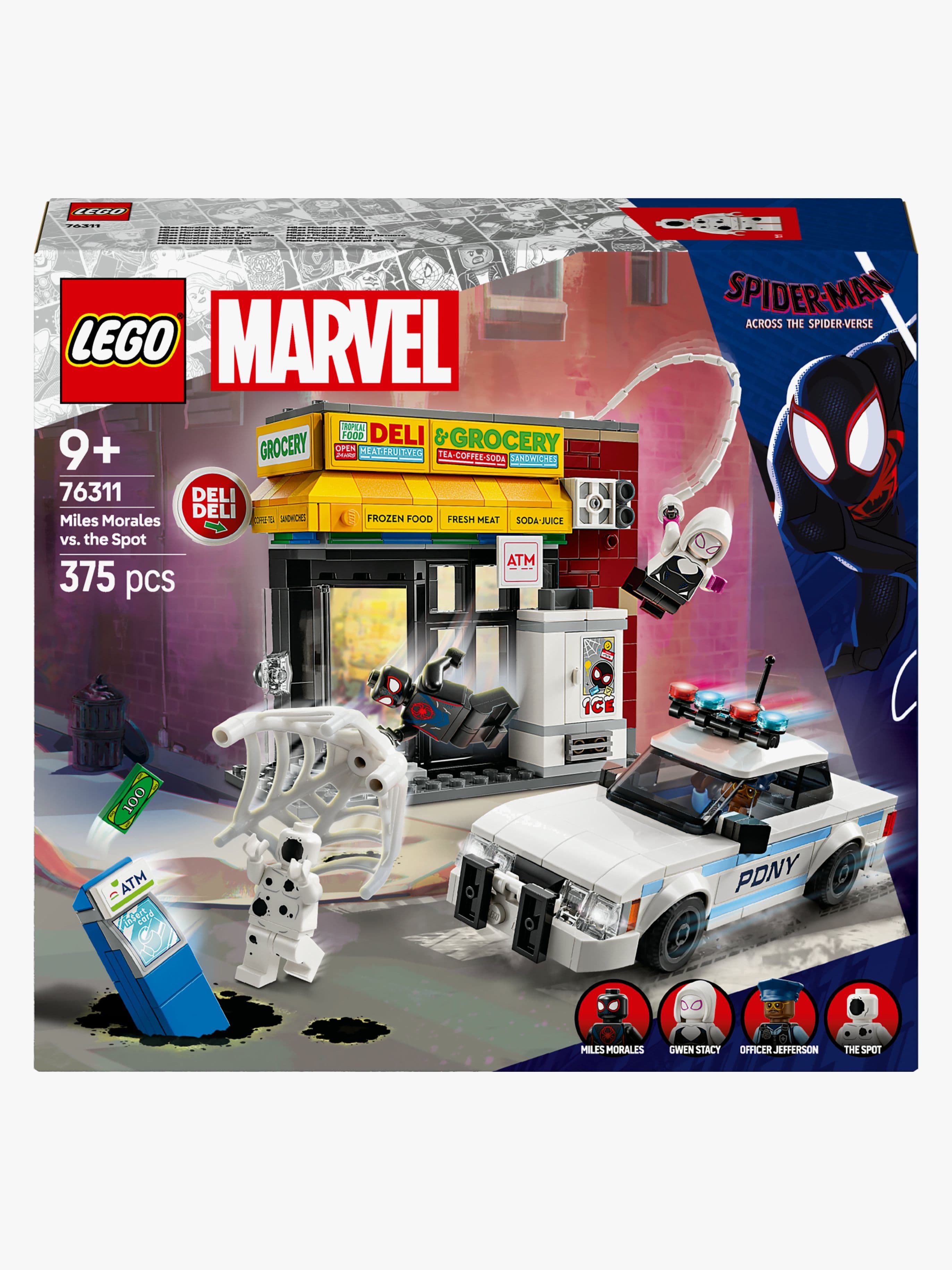 LEGO Super Heroes 76311 Hämähäkkiversum: Miles Morales vastaan Pilkku