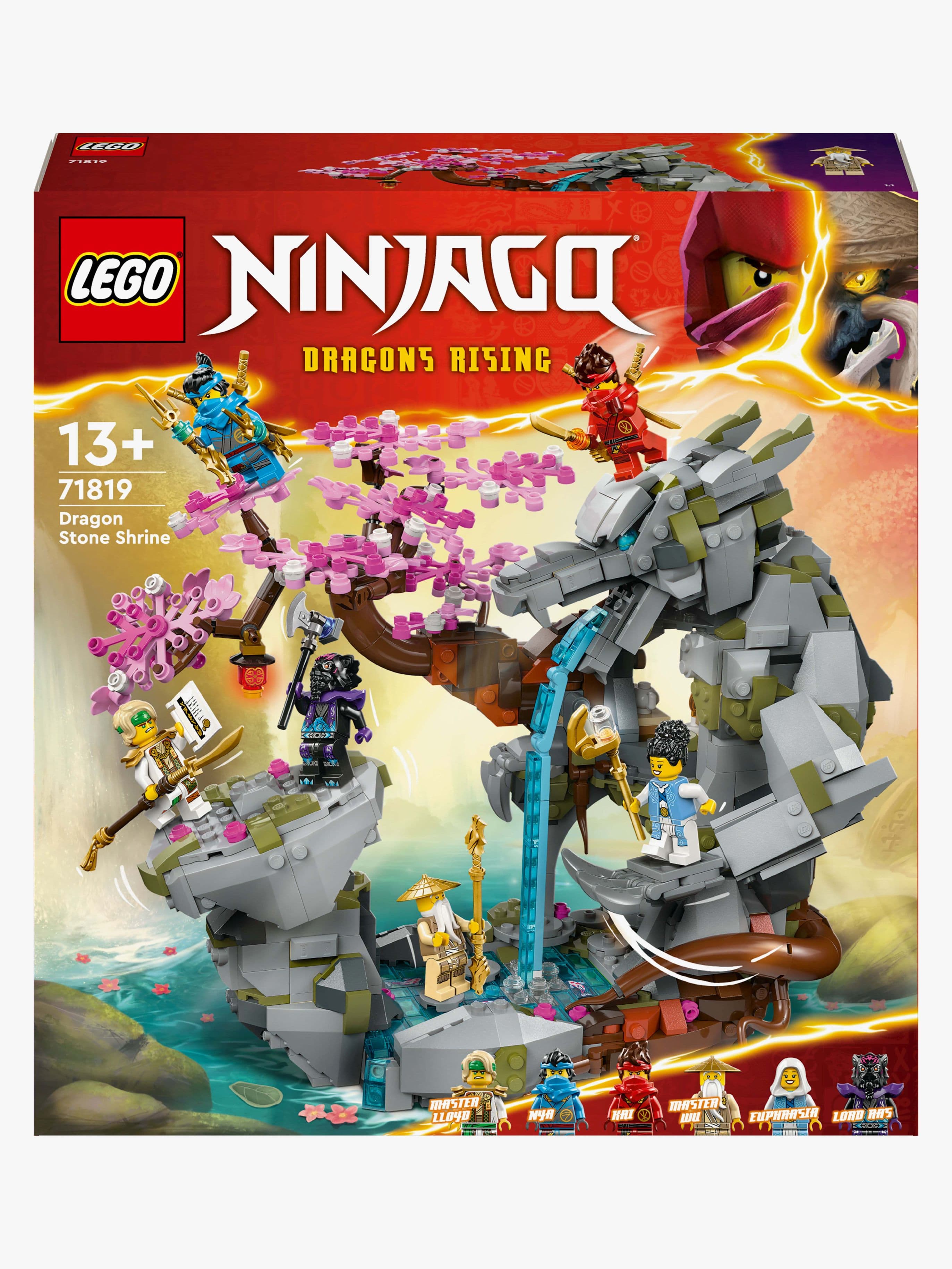 LEGO Ninjago 71819 Lohikäärmeen kivipyhättö