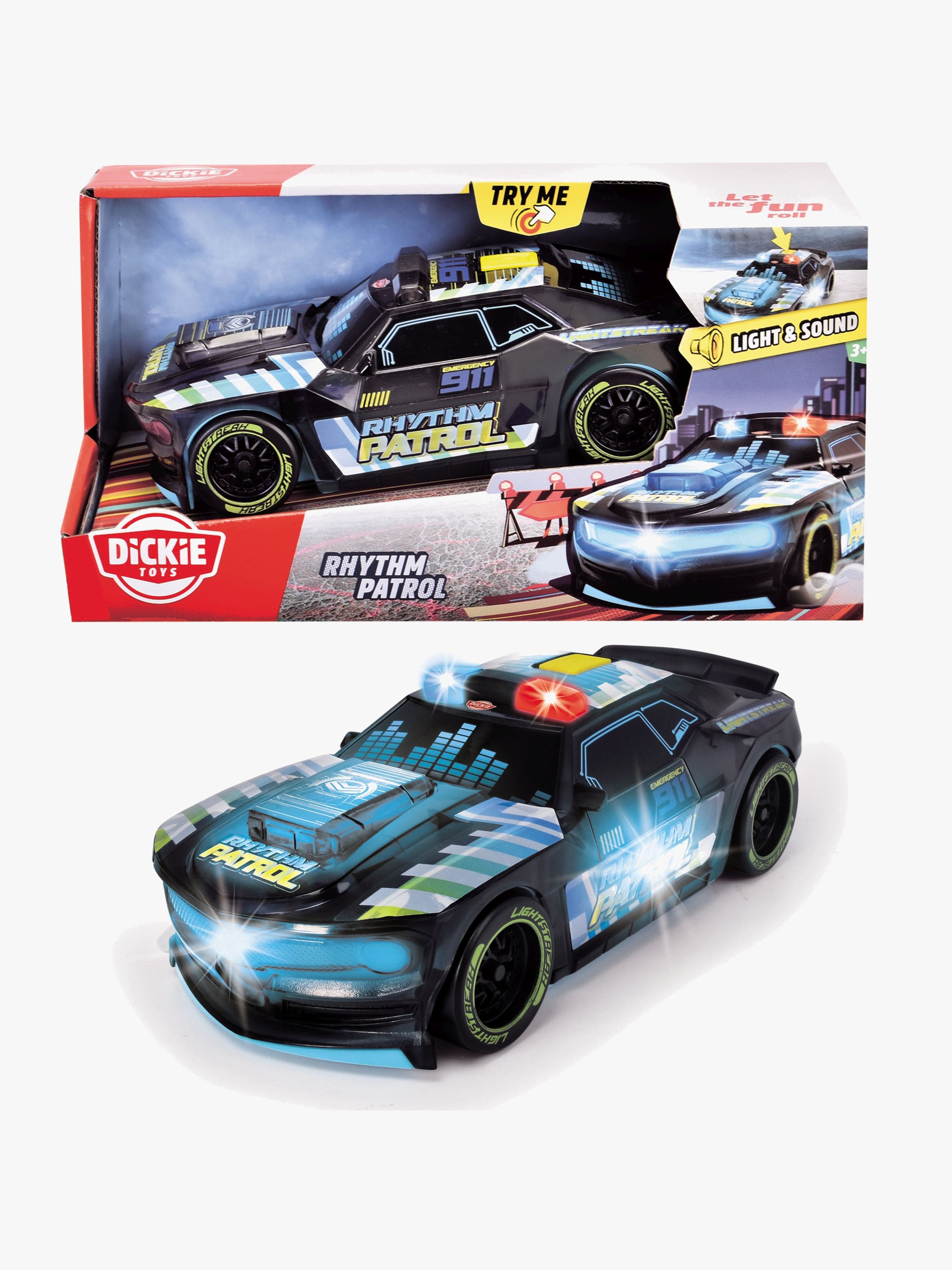 Dickie Toys Rhythm Patrol Poliisiauto