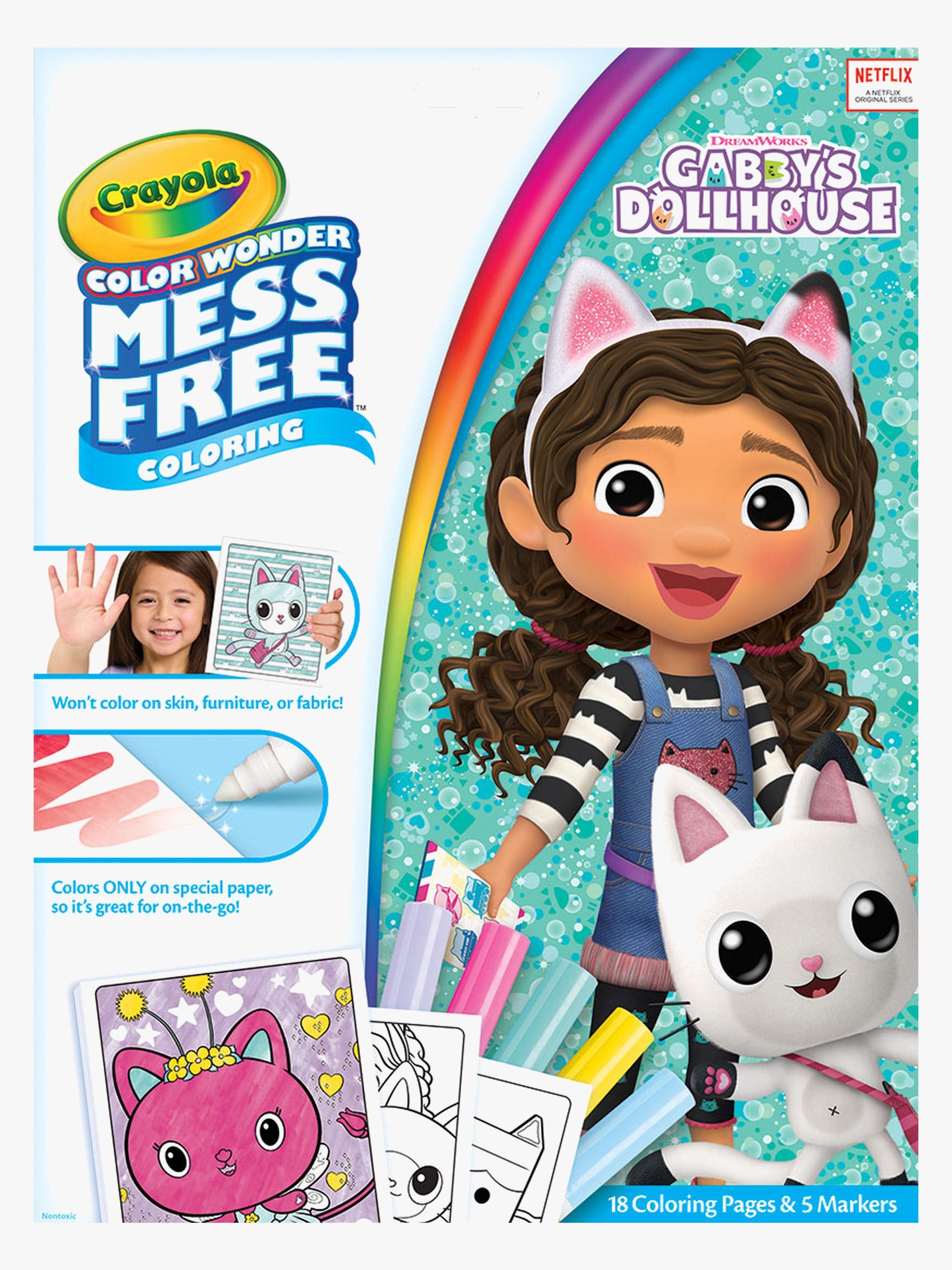 Crayola Gabbyn Nukketalo Color Wonder Maalaussetti