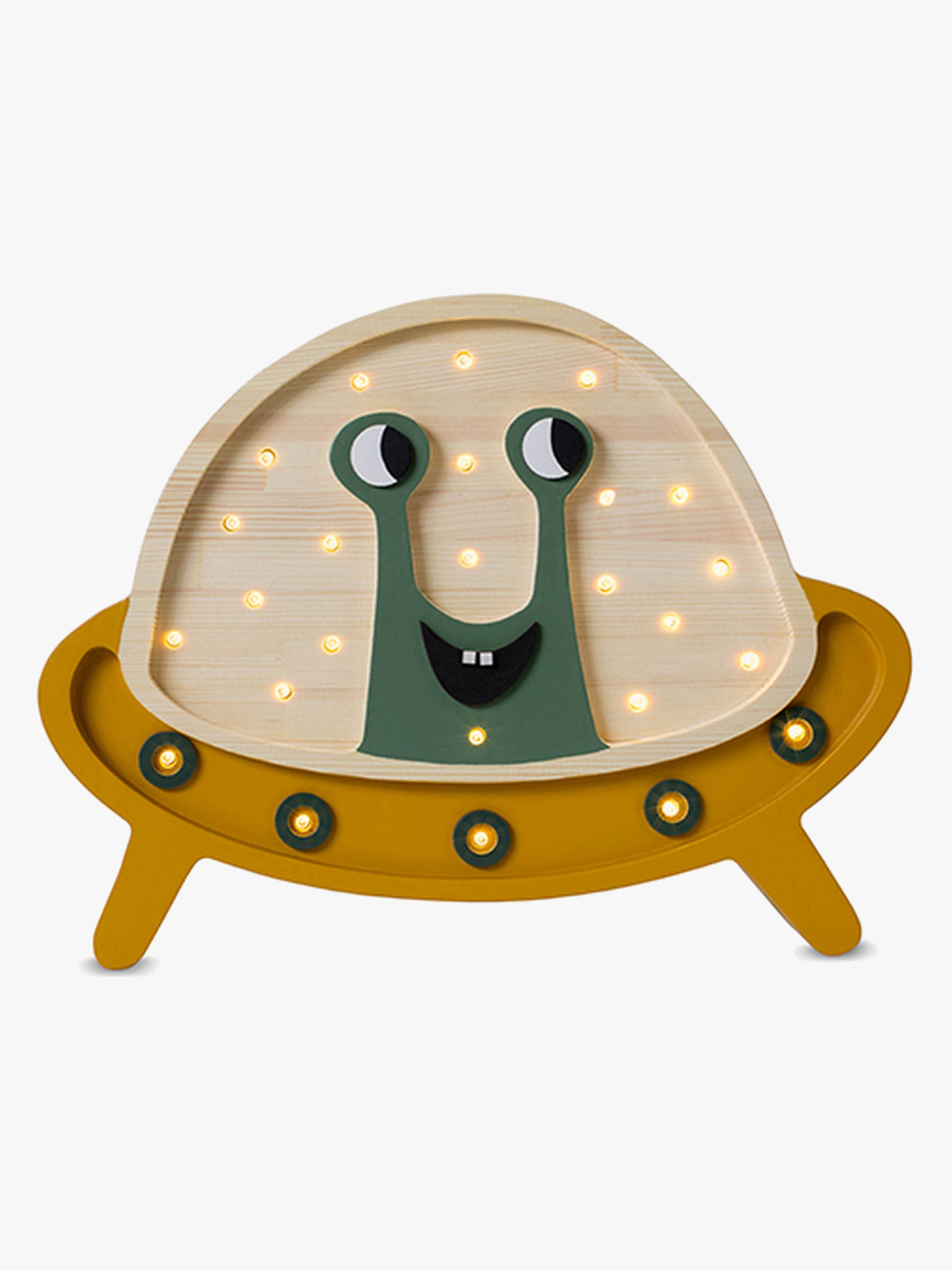 Little Lights Valaisin UFO, Sinappi/Puu