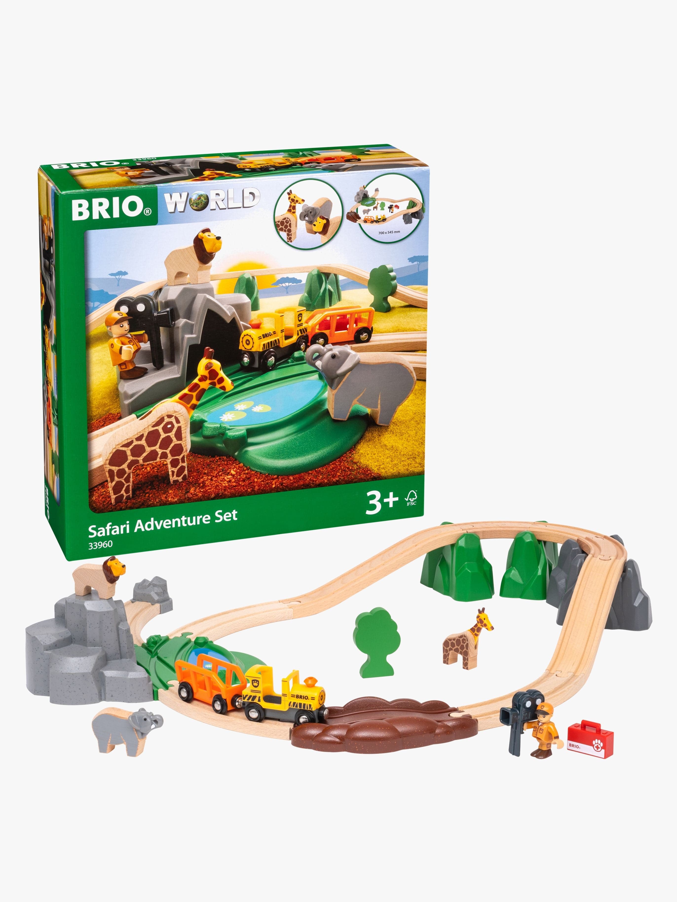 BRIO World 33960 Safari Leikkisetti
