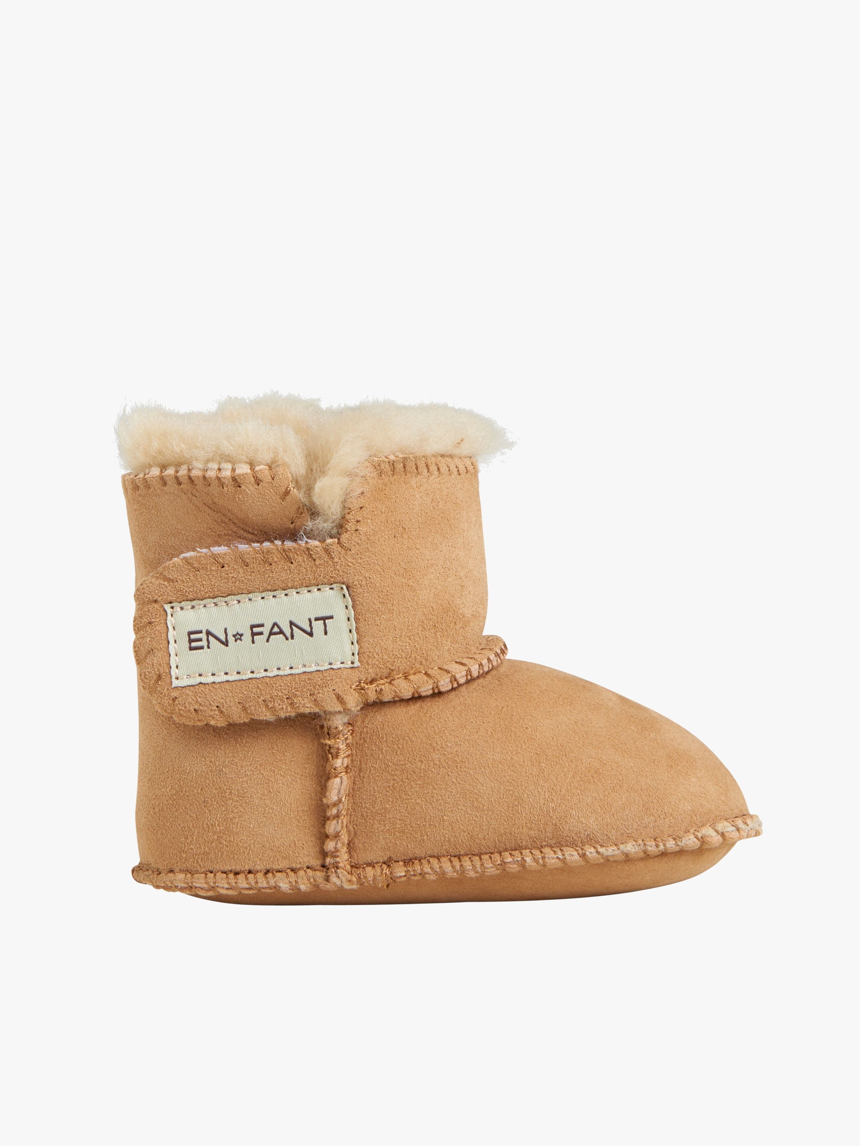 EN FANT Lampaanvillatohvelit, Camel, M