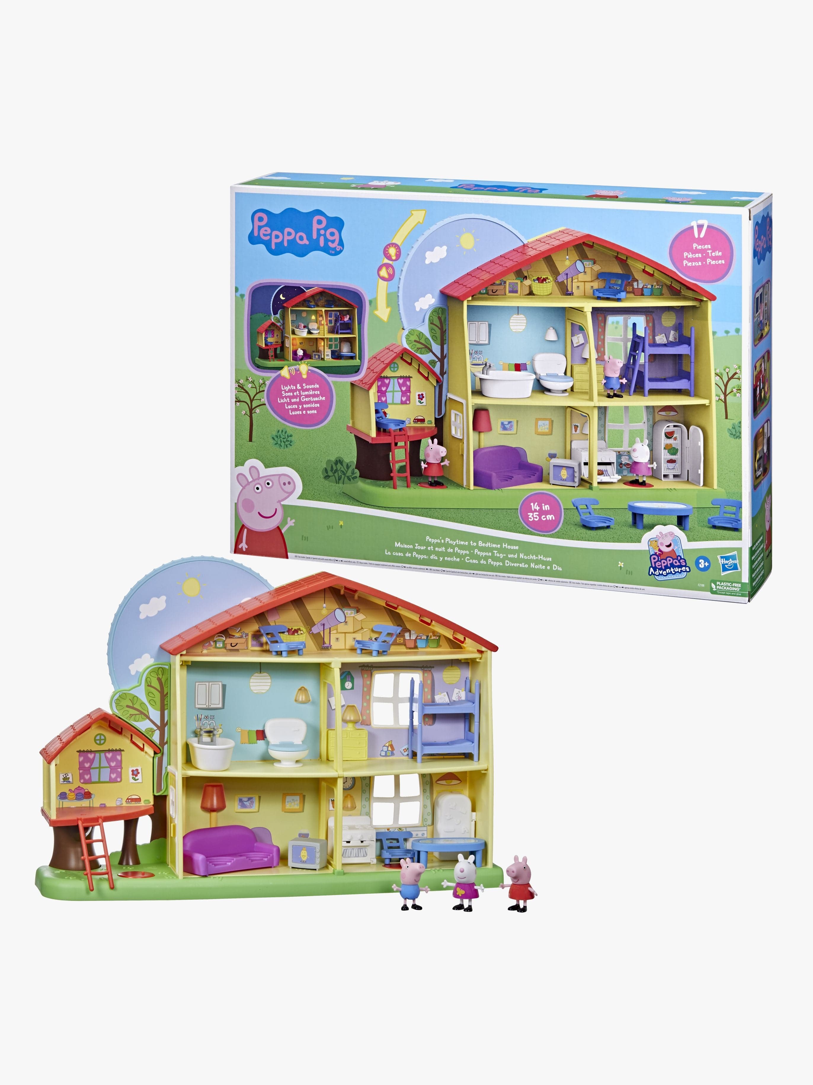 Pipsa Possu Päivä & Yö Nukkekoti