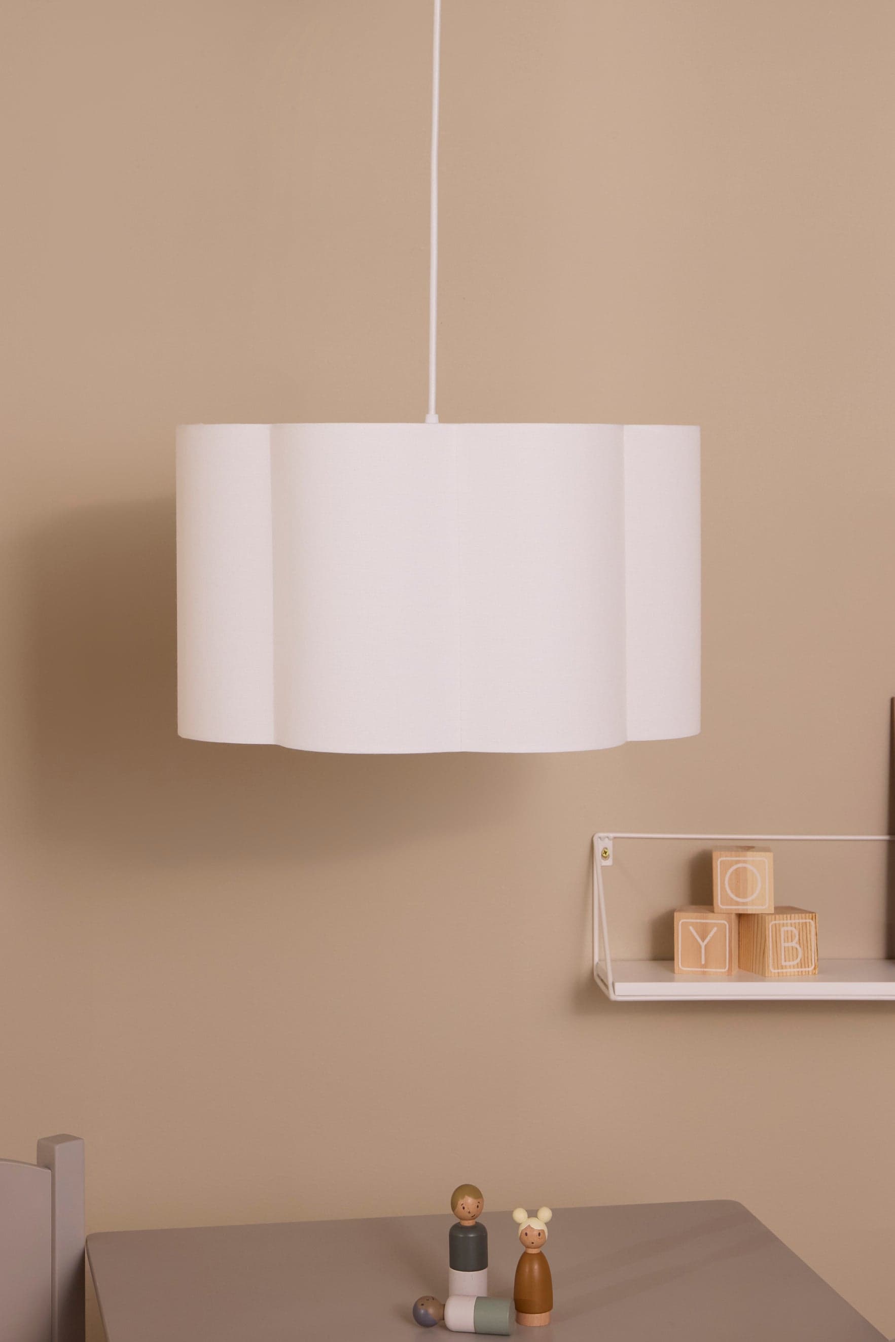 Alice & Fox Lily Lampunvarjostin M, White