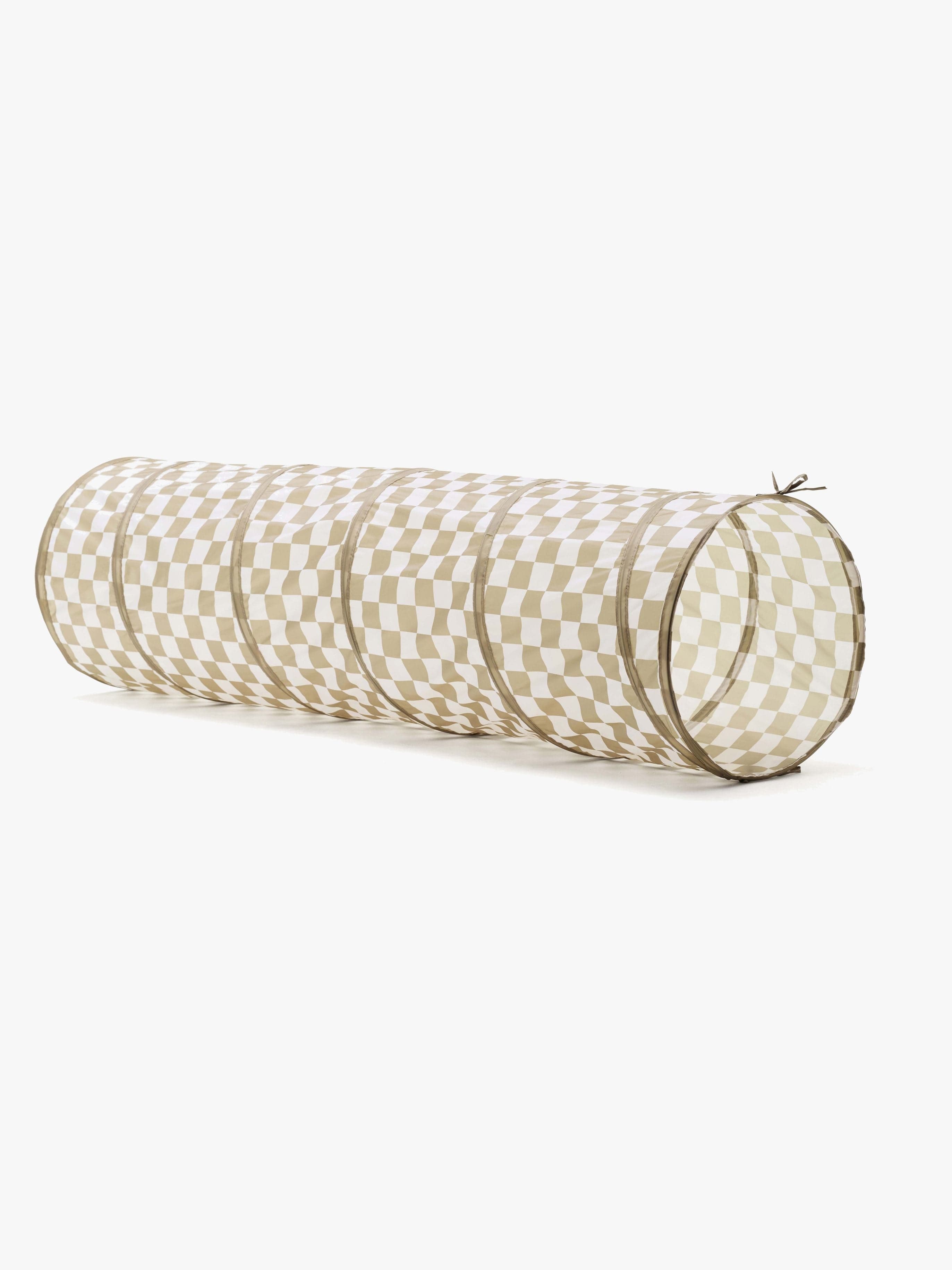 Kid's Concept Leikkitunneli Ruudullinen, Khaki
