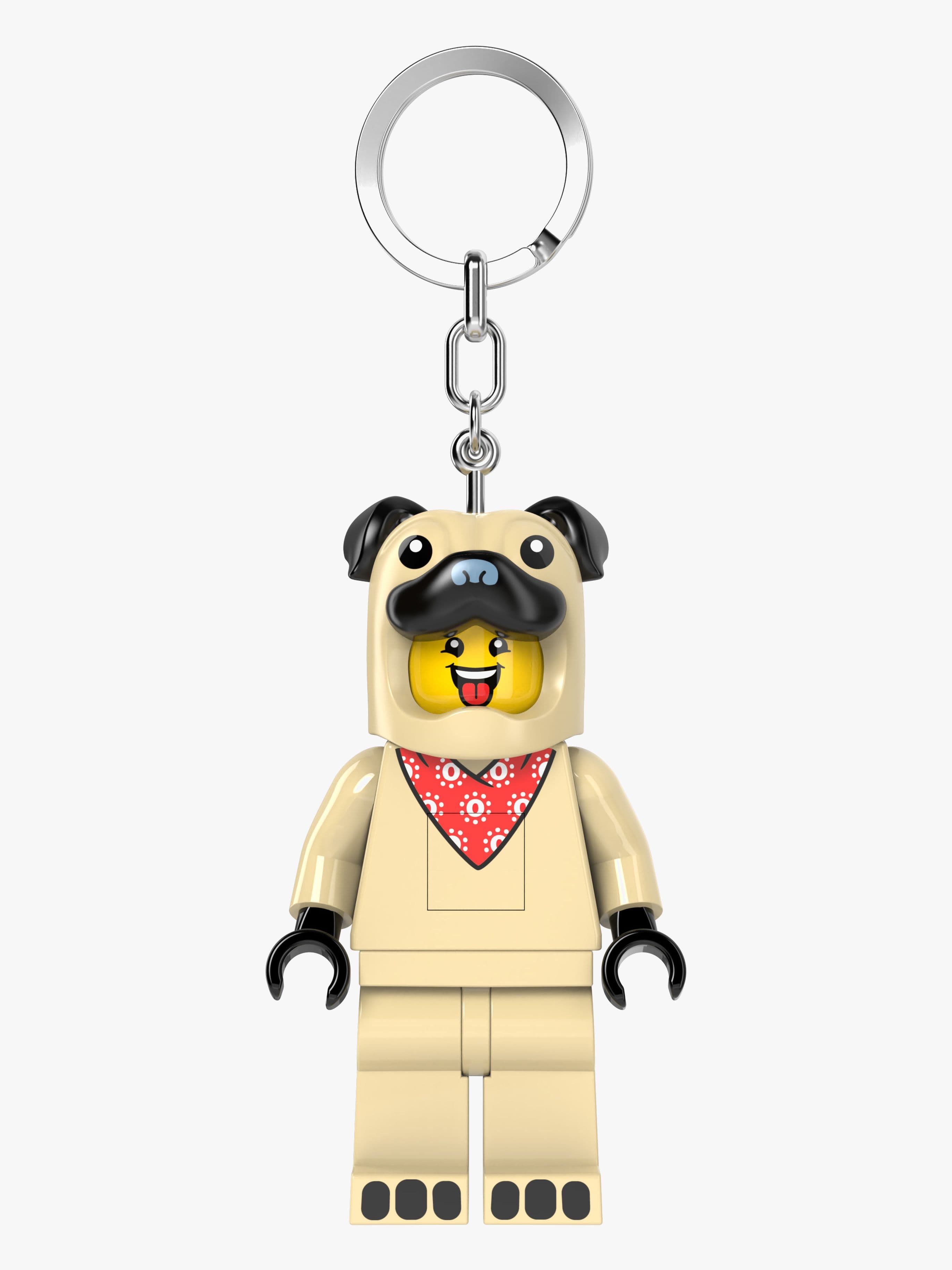 LEGO Minifigures™ Pug Avaimenperä + LED-valo
