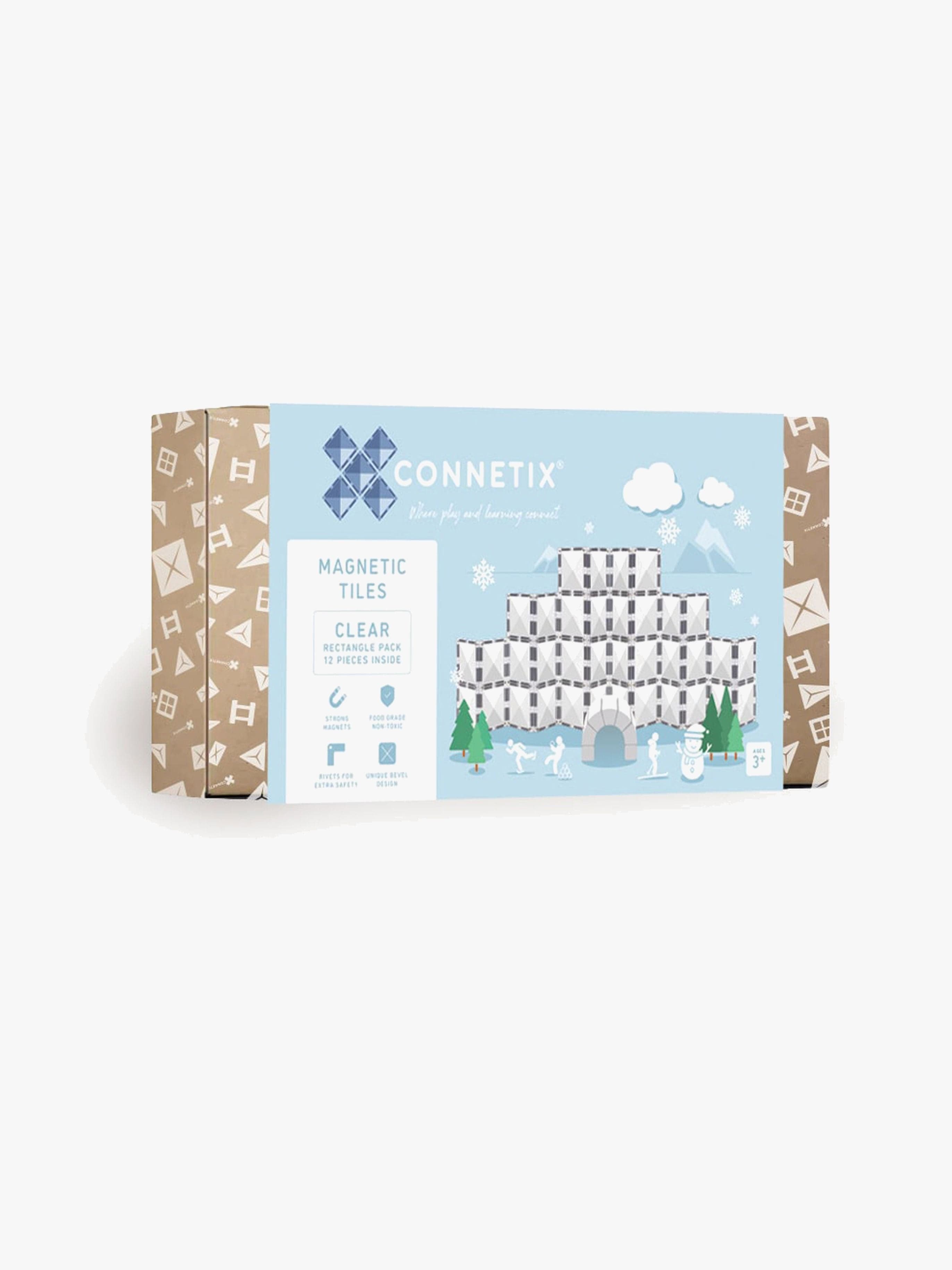 Connetix Magneettiset Rakennuspalikat Clear Suorakulmio 12