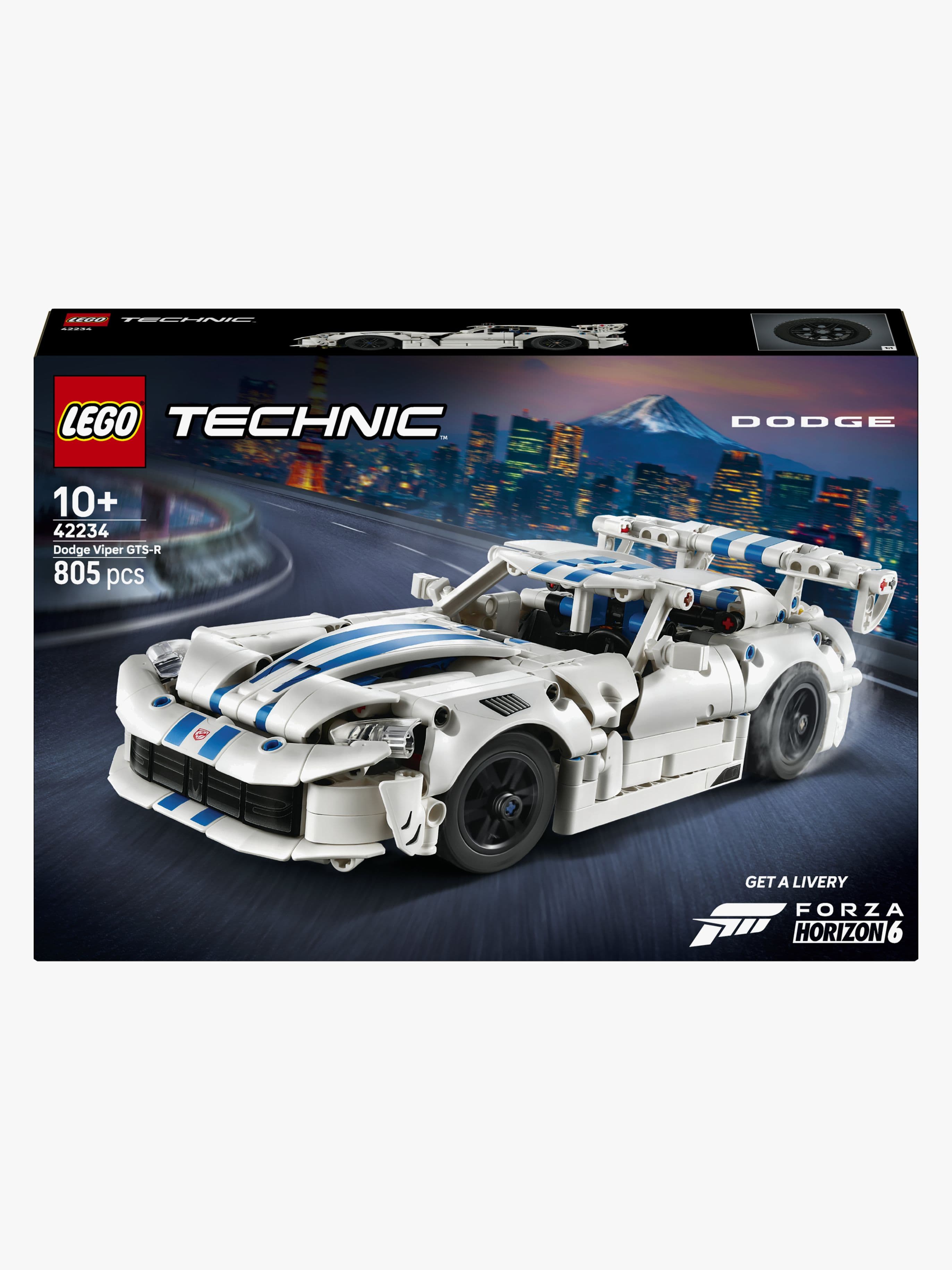 LEGO Technic 42234 Dodge Viper GTS-R ‑urheiluauto