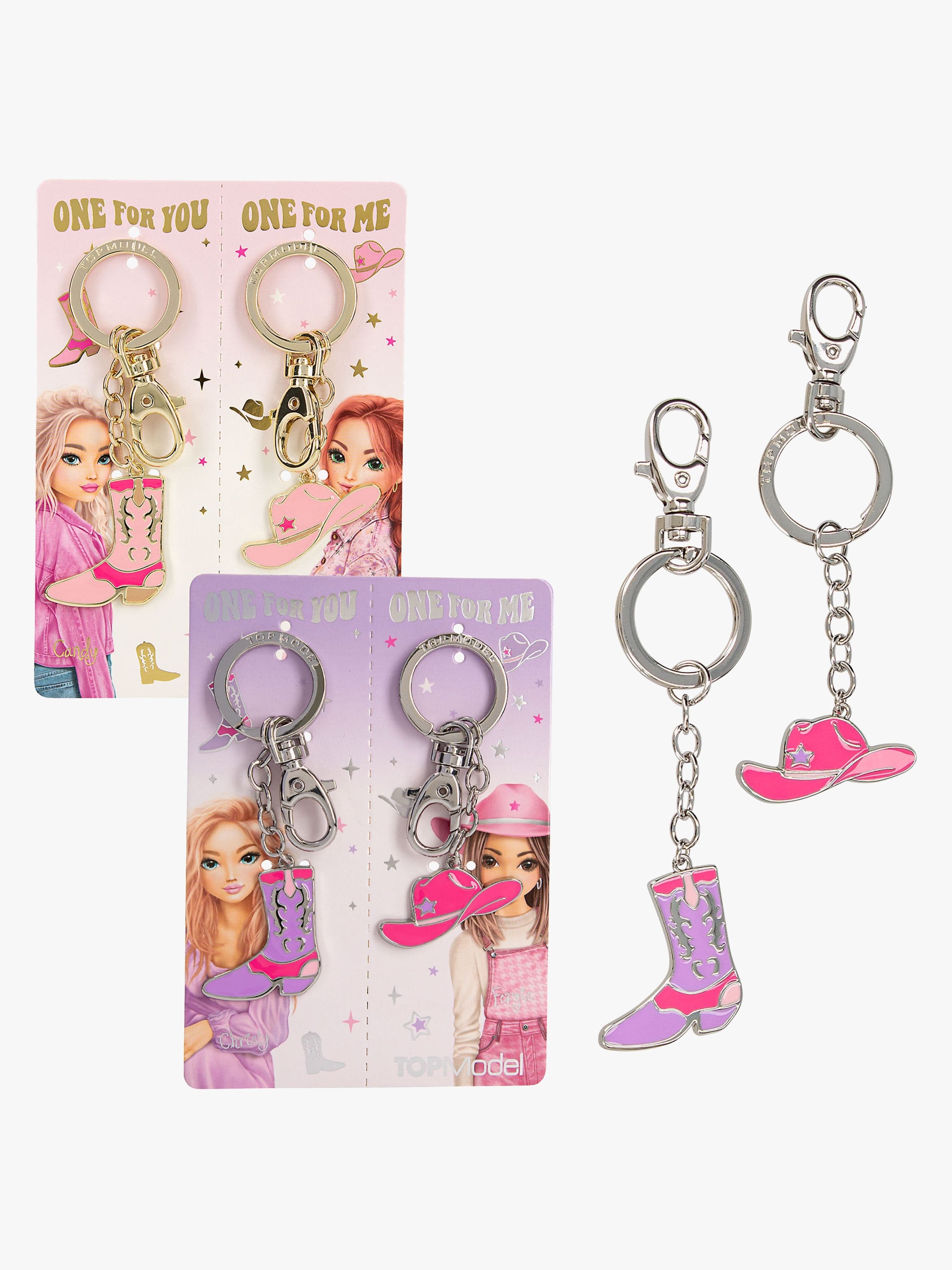 TOPModel Avaimenperät BFF Cowgirl 2-pack, Lajitellut