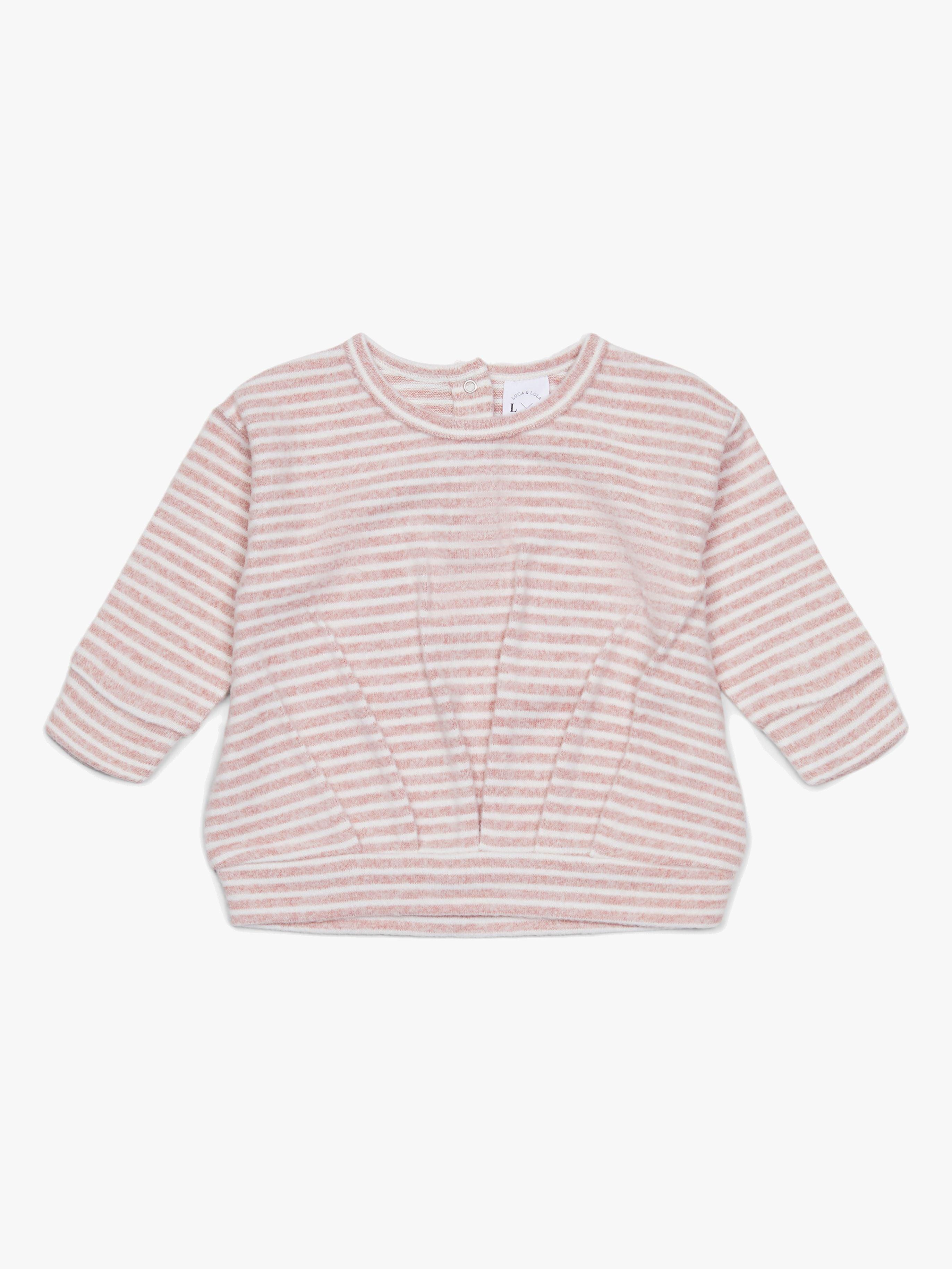 Luca & Lola Rosella Paita Baby, Pink Stripes 56