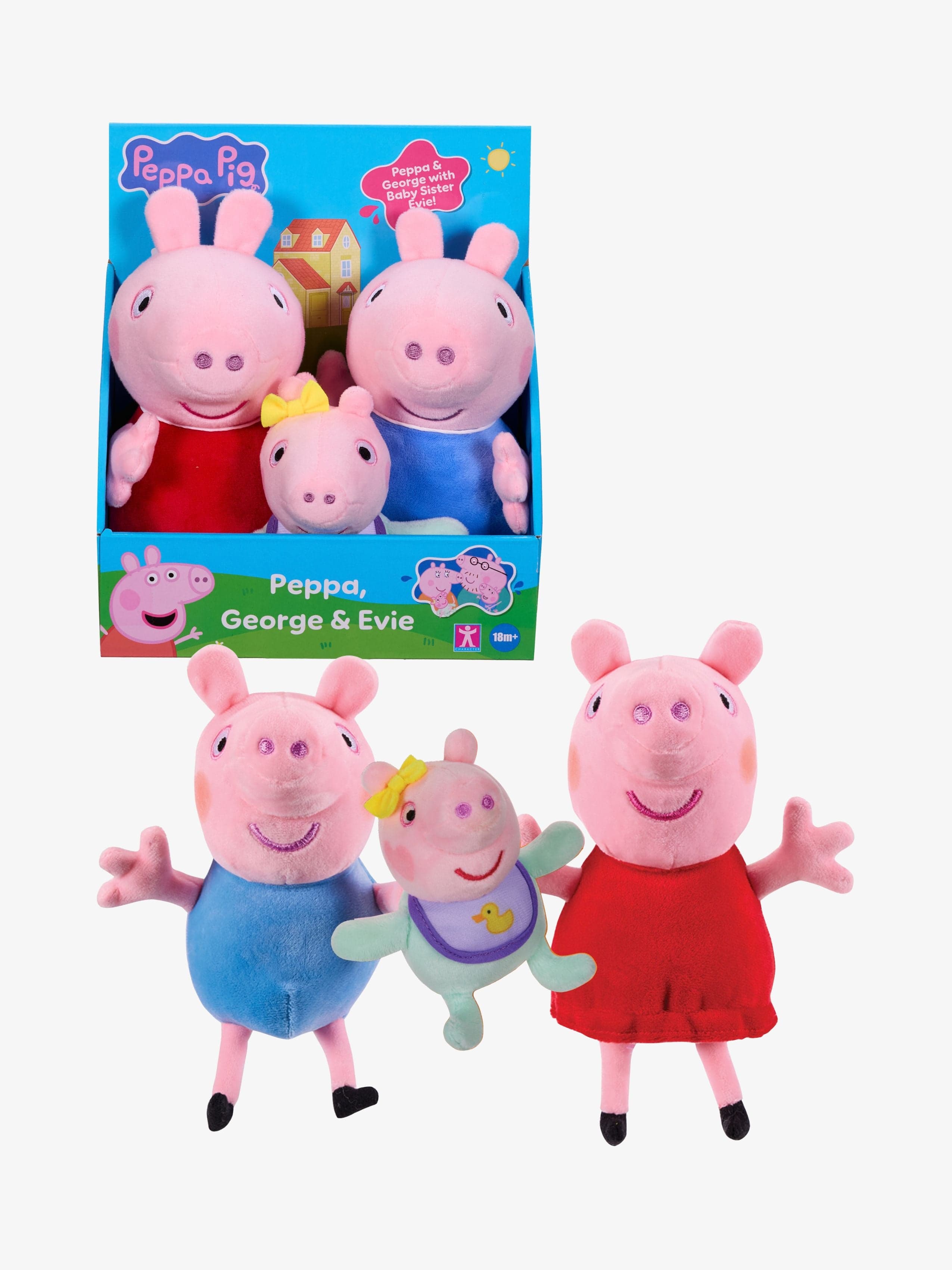 Pipsa Possu Pehmolelu 3-pack
