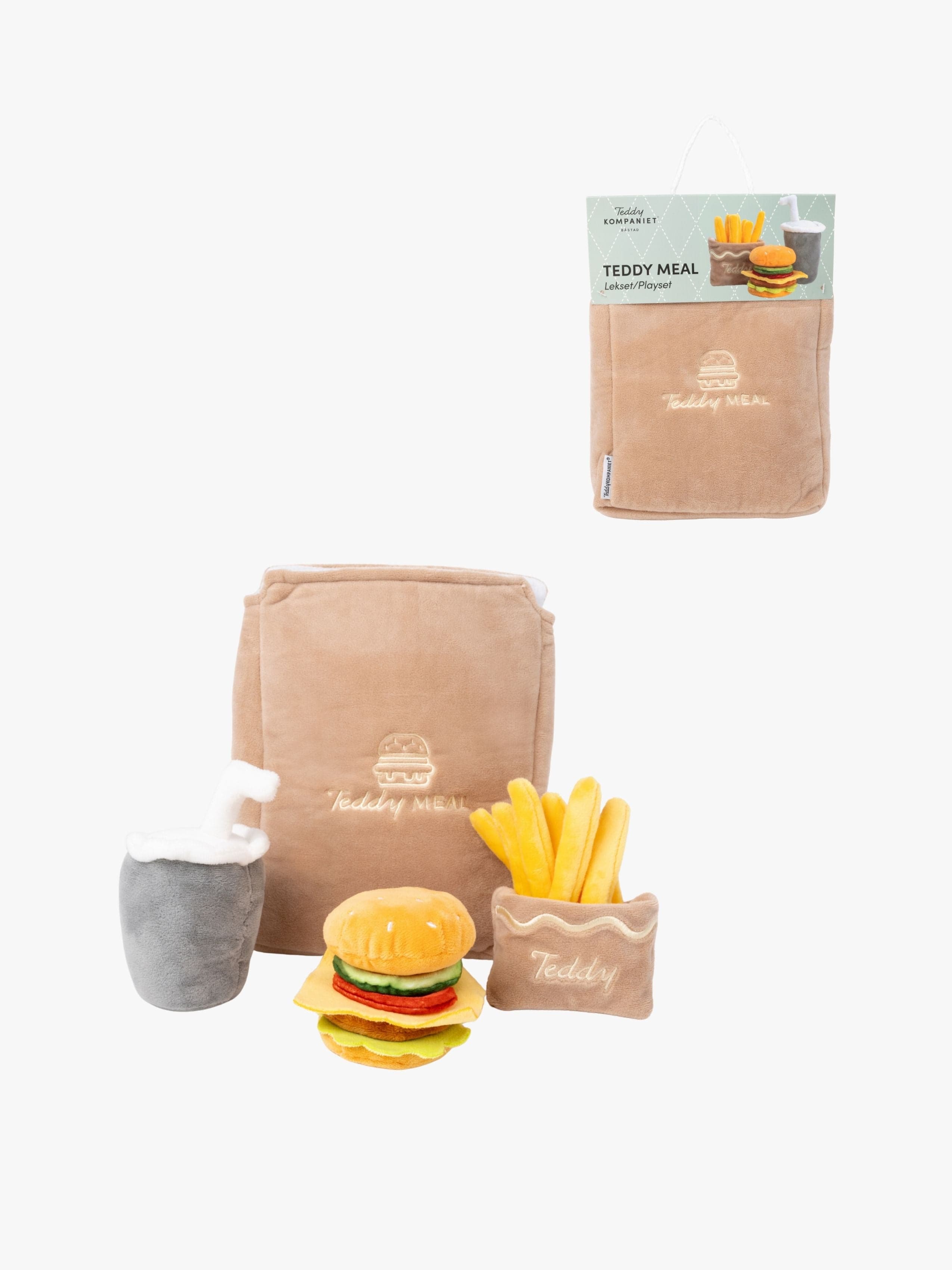 Teddykompaniet Teddy Meal Leikkisetti