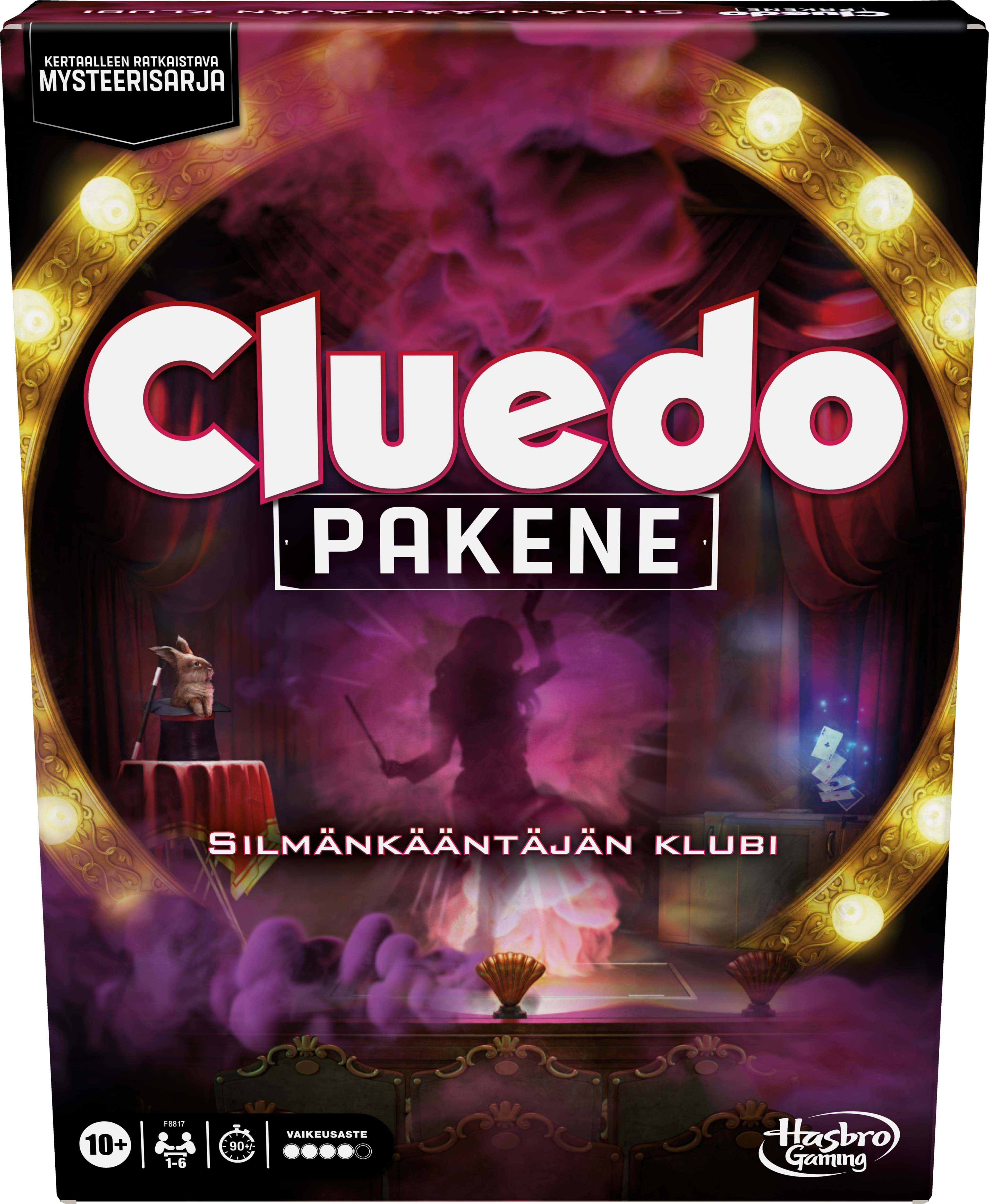 Hasbro Cluedo Escape Silmänkääntäjän Klubi Peli