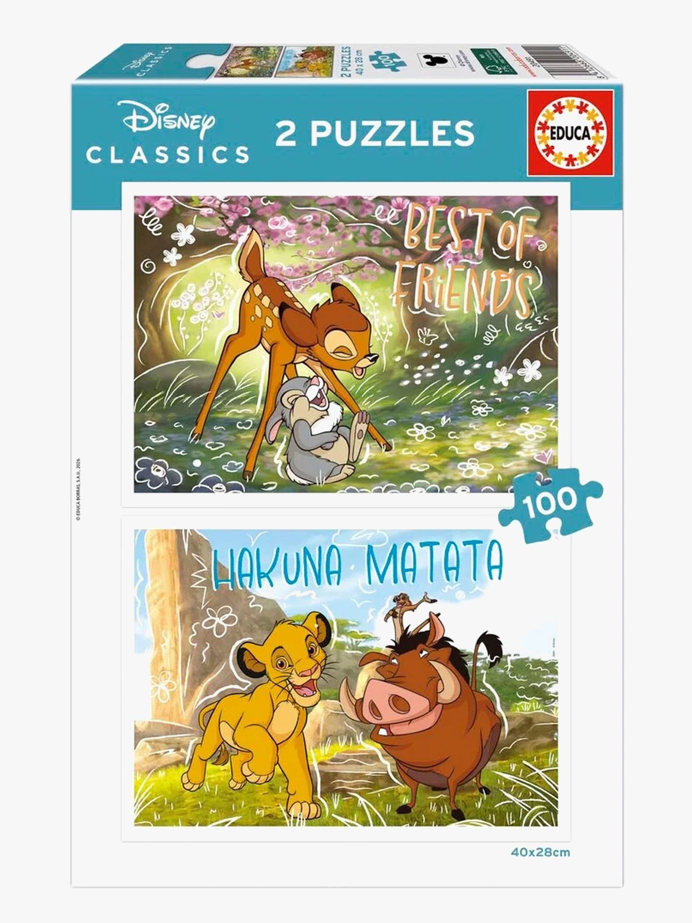 Educa Disney Classic Palapeli 2x100