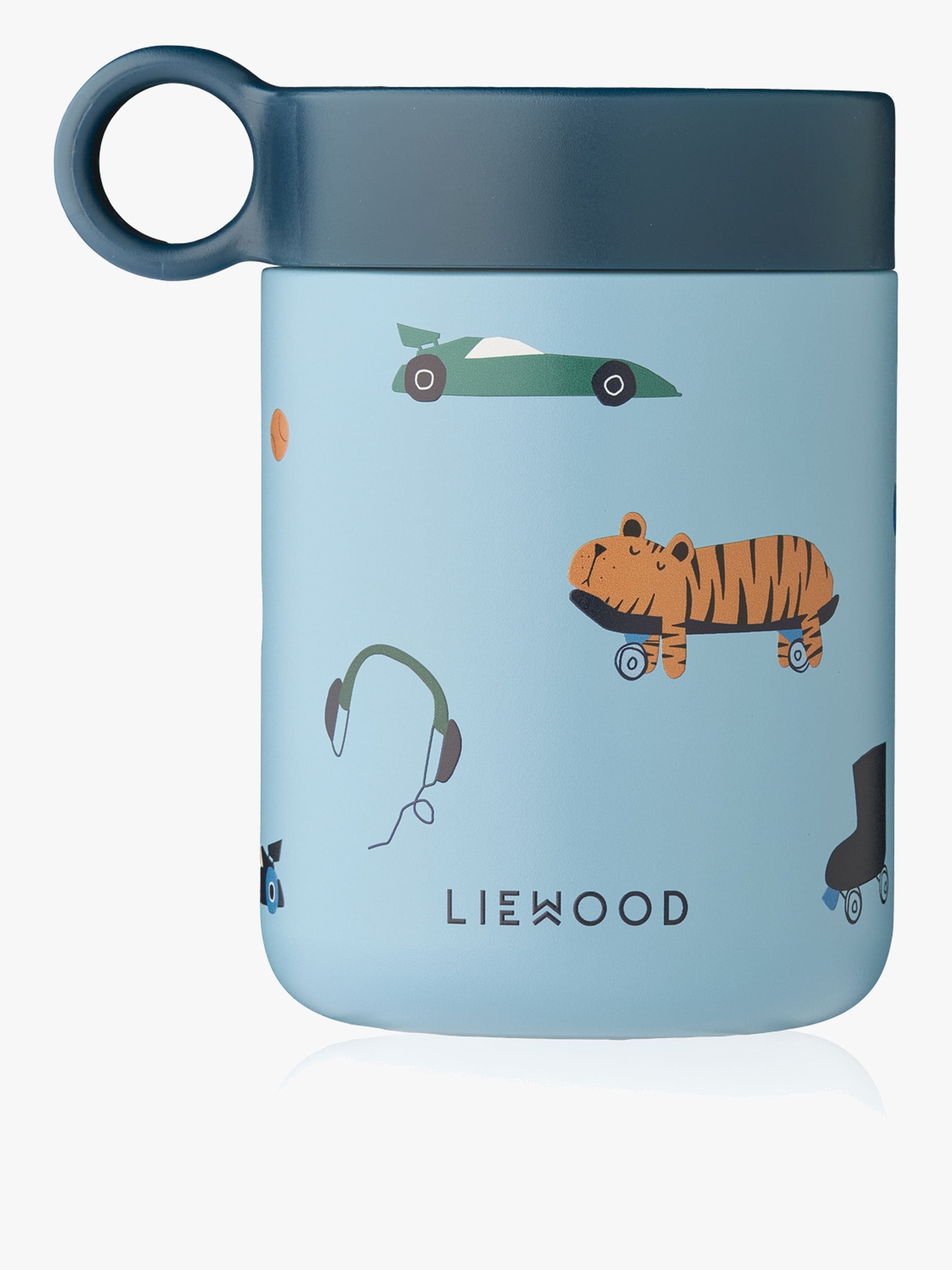 LIEWOOD Kiani Kuvioitu Ruokatermos, Fun/Beach Blue