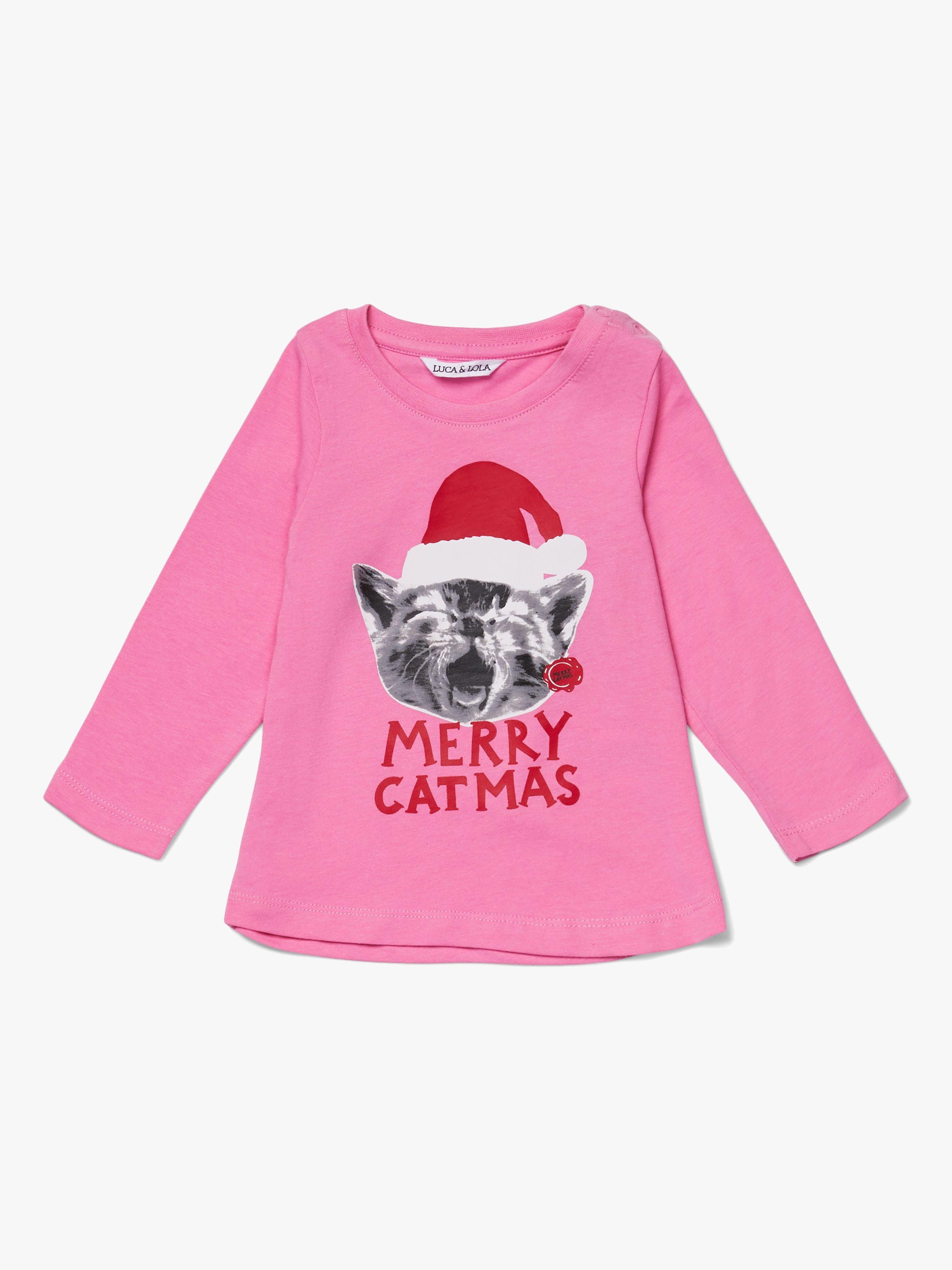 Luca & Lola Paita Merry Catbaby, Pink 62