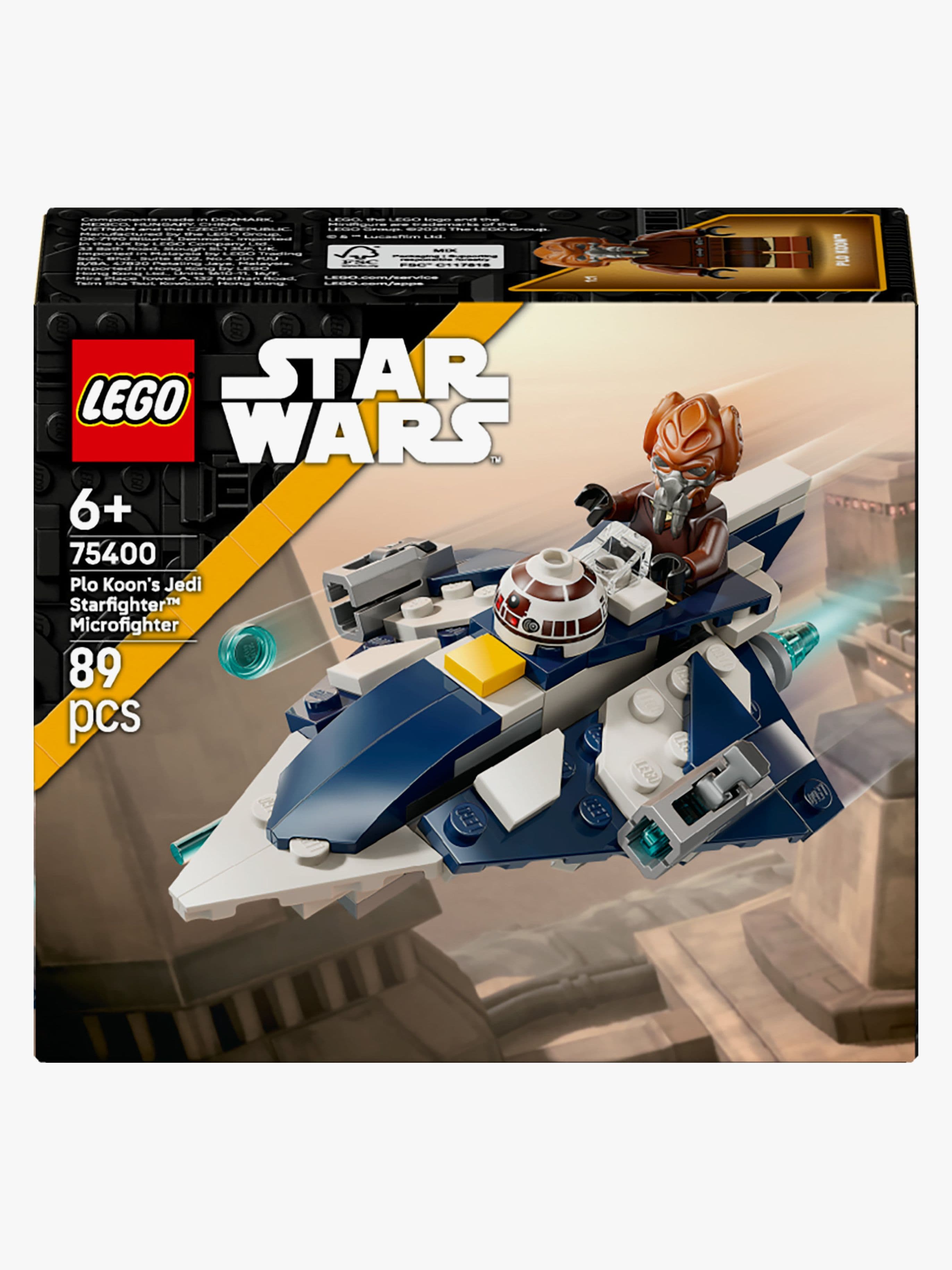 LEGO Star Wars 75400 Plo Koonin Jedi Starfighter ‑mikrohävittäjä
