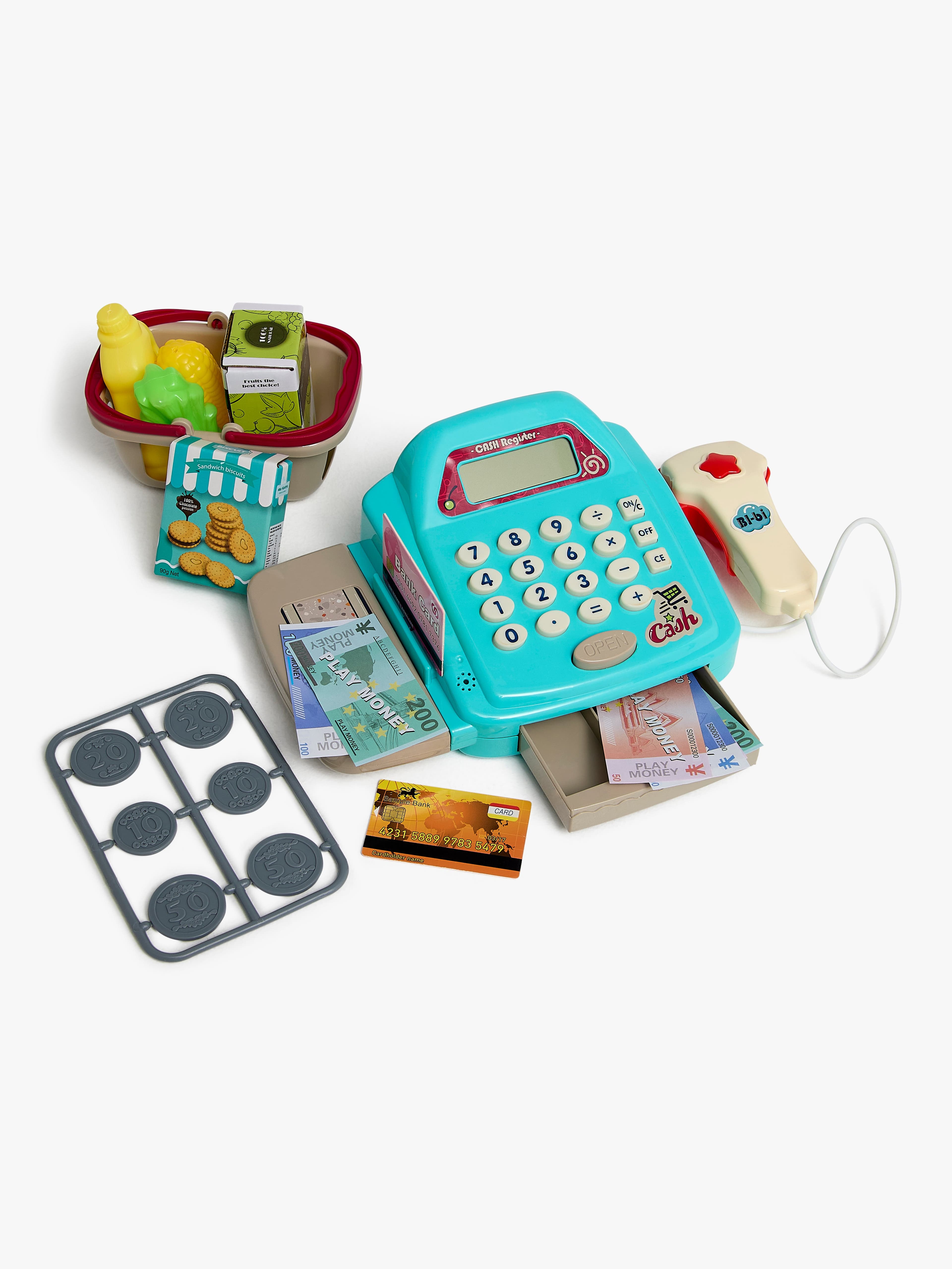 Cloudberry Castle Kassakone + Ääni- & Valotehosteet, Sininen