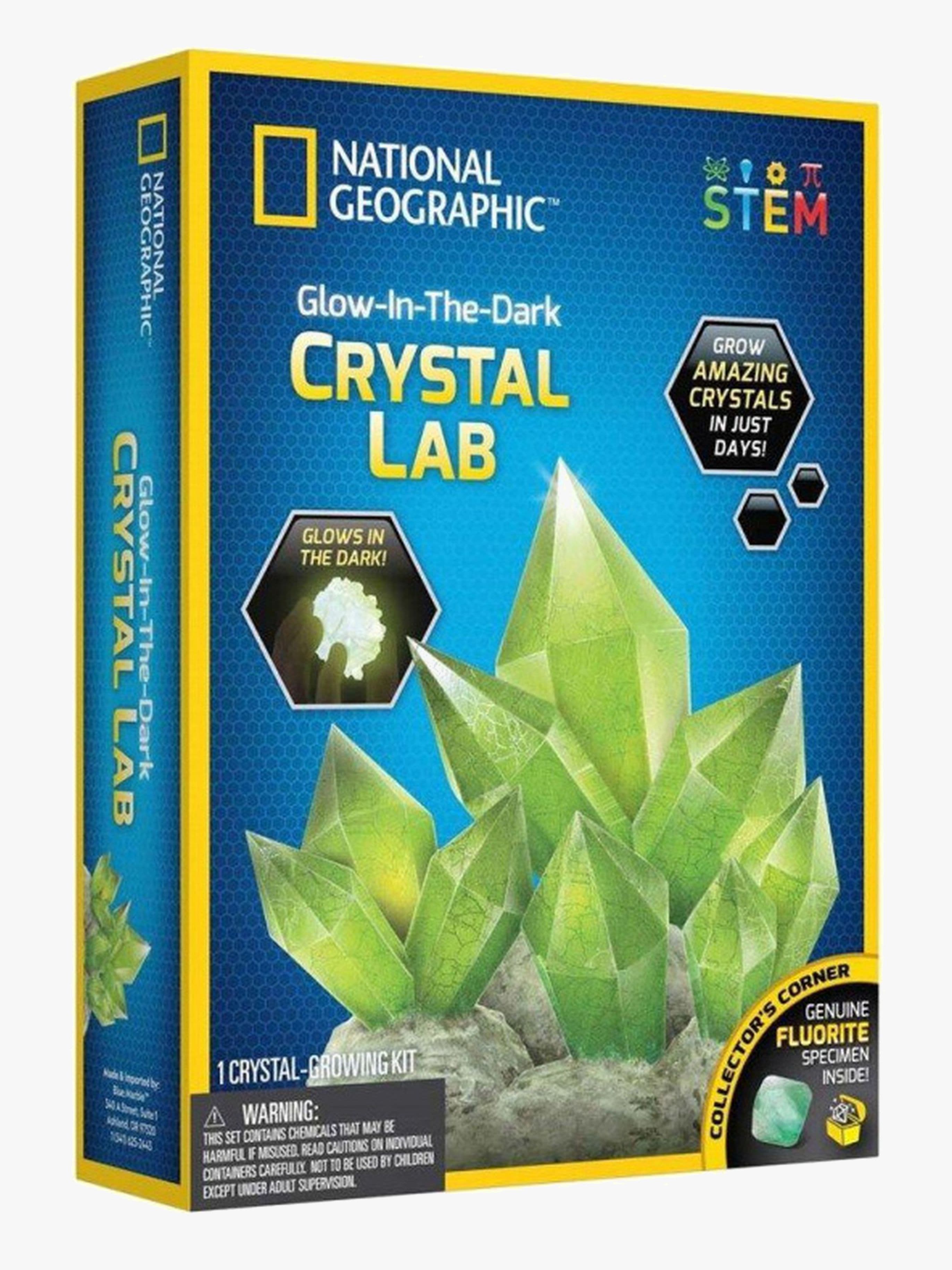National Geographic Glow-in-the-dark Crystal Lab Tiedesetti