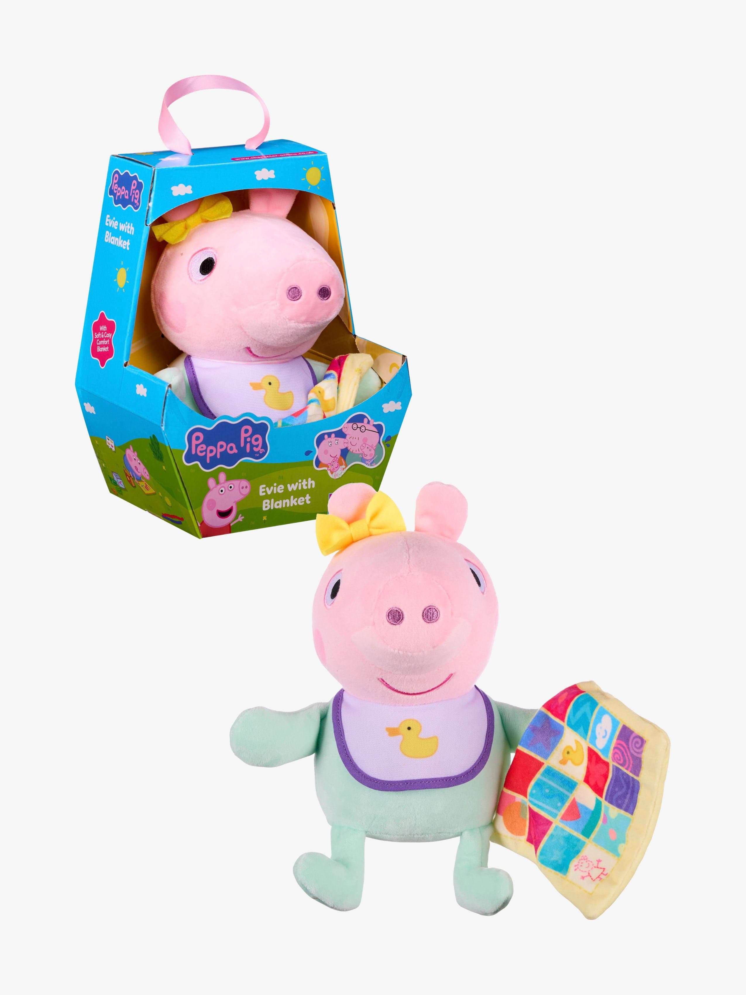 Pipsa Possu Evie Pehmolelu + Viltti 20 cm