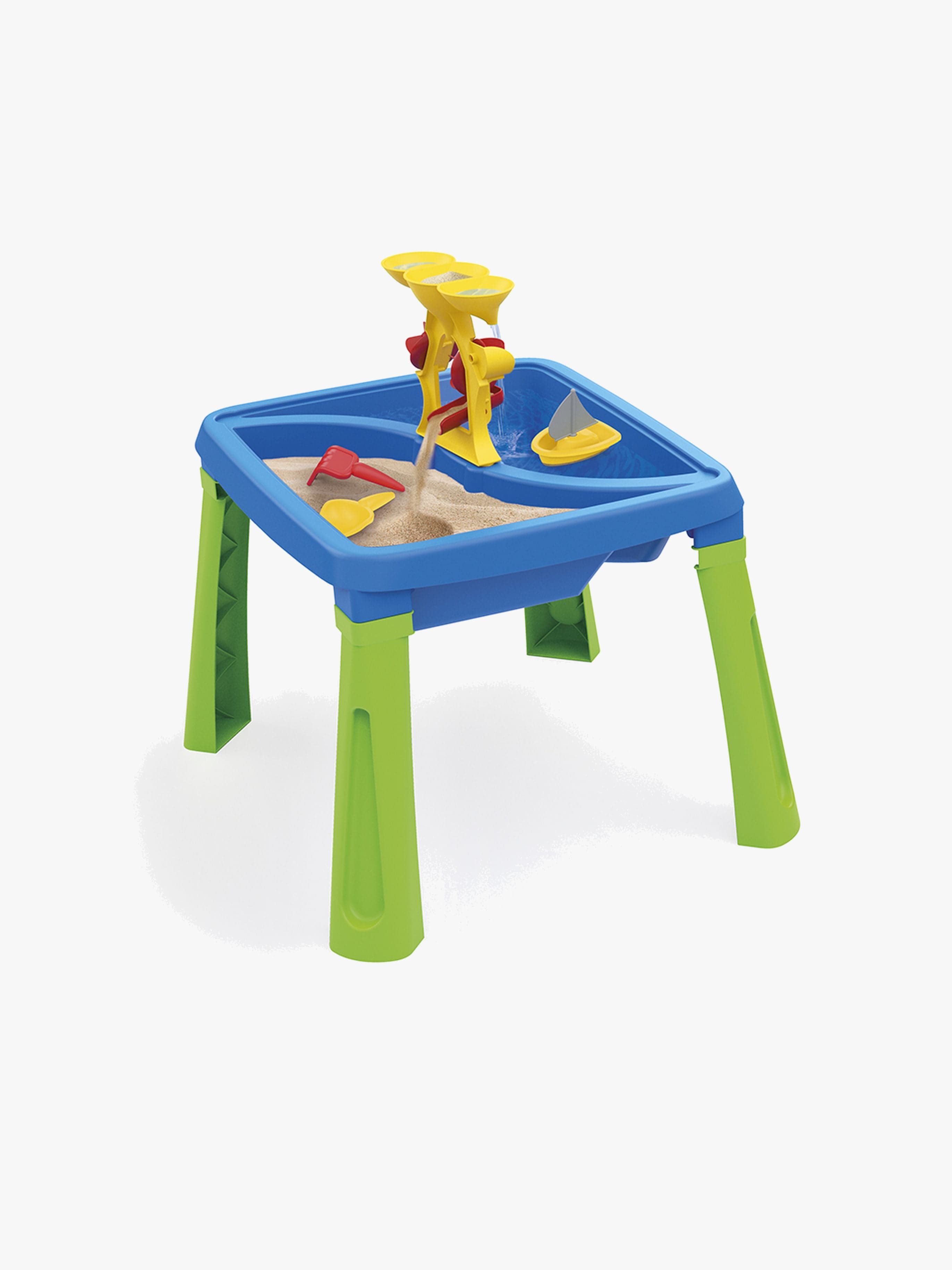 DOLU Sand, Water & Creativity 3-in-1 Leikkipöytä, Sininen/Vihreä