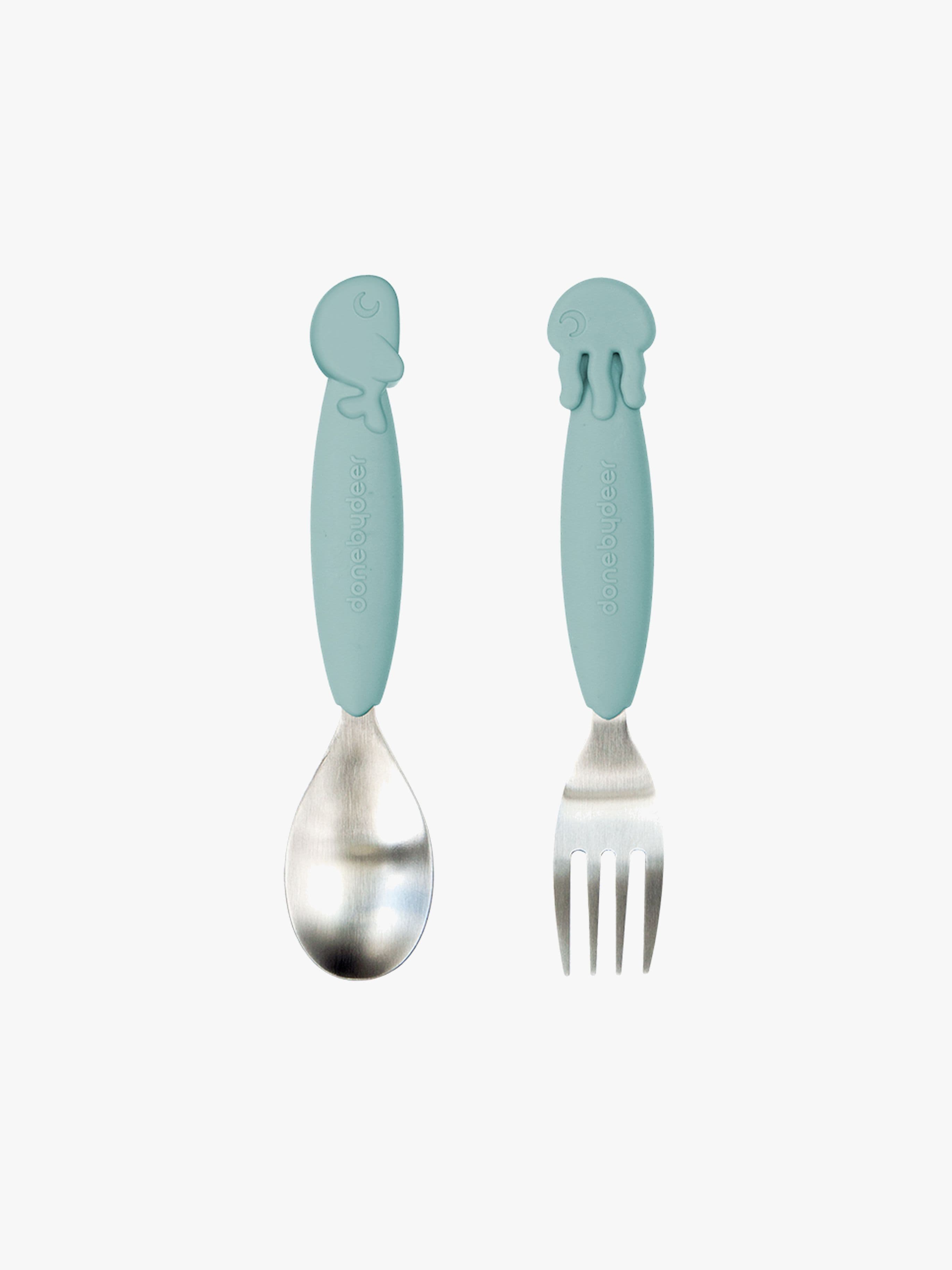 Done By Deer Lasten Aterimet Sea Friends, Sininen