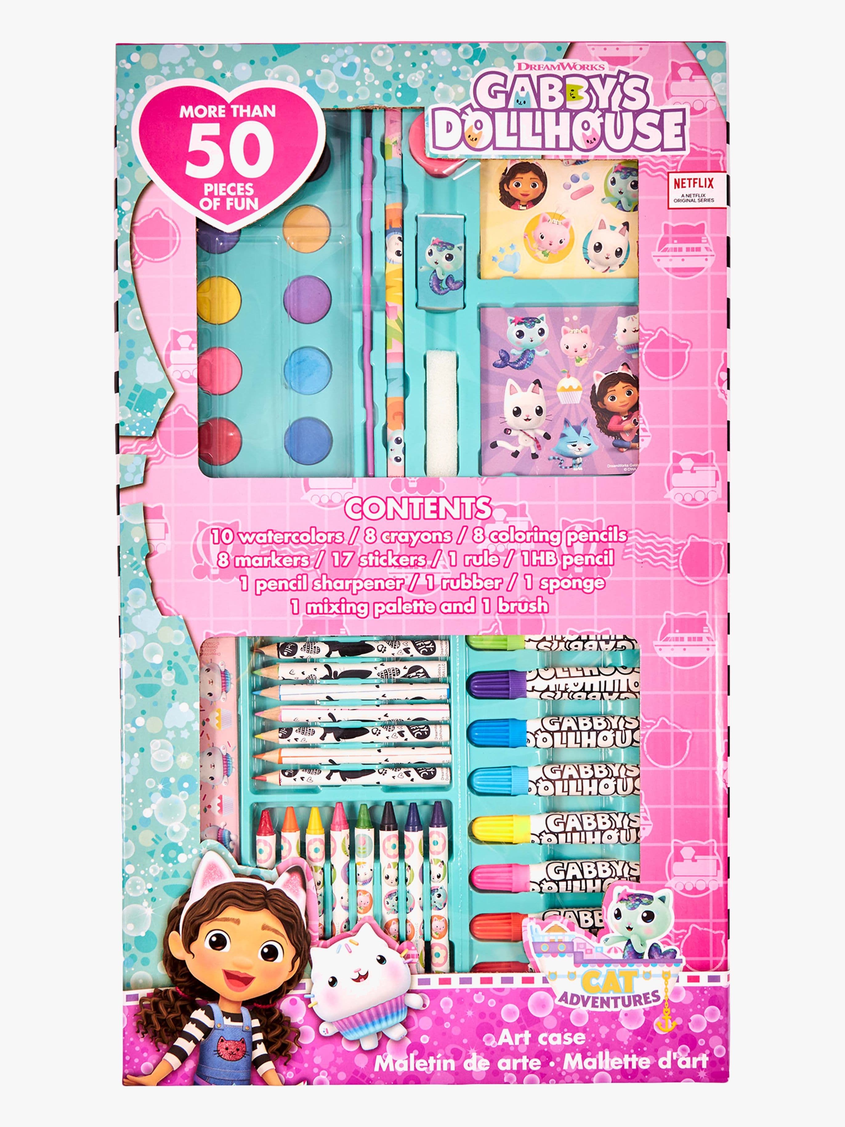 Gabbyn Nukketalo Maalaussetti 57 Osaa