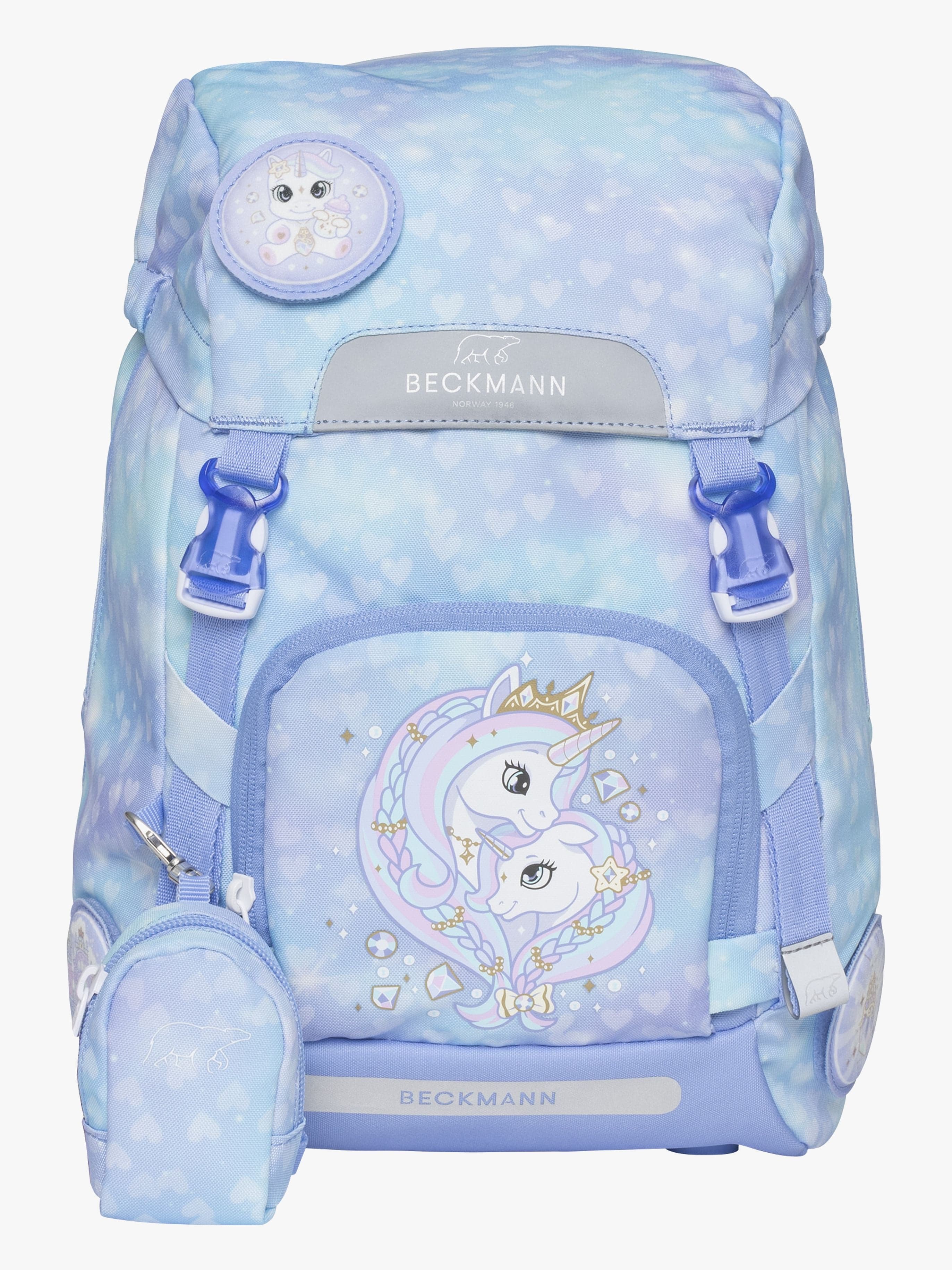 Beckmann Classic Reppu 22L, Unicorn Princess Ice Blue - Paras testissä