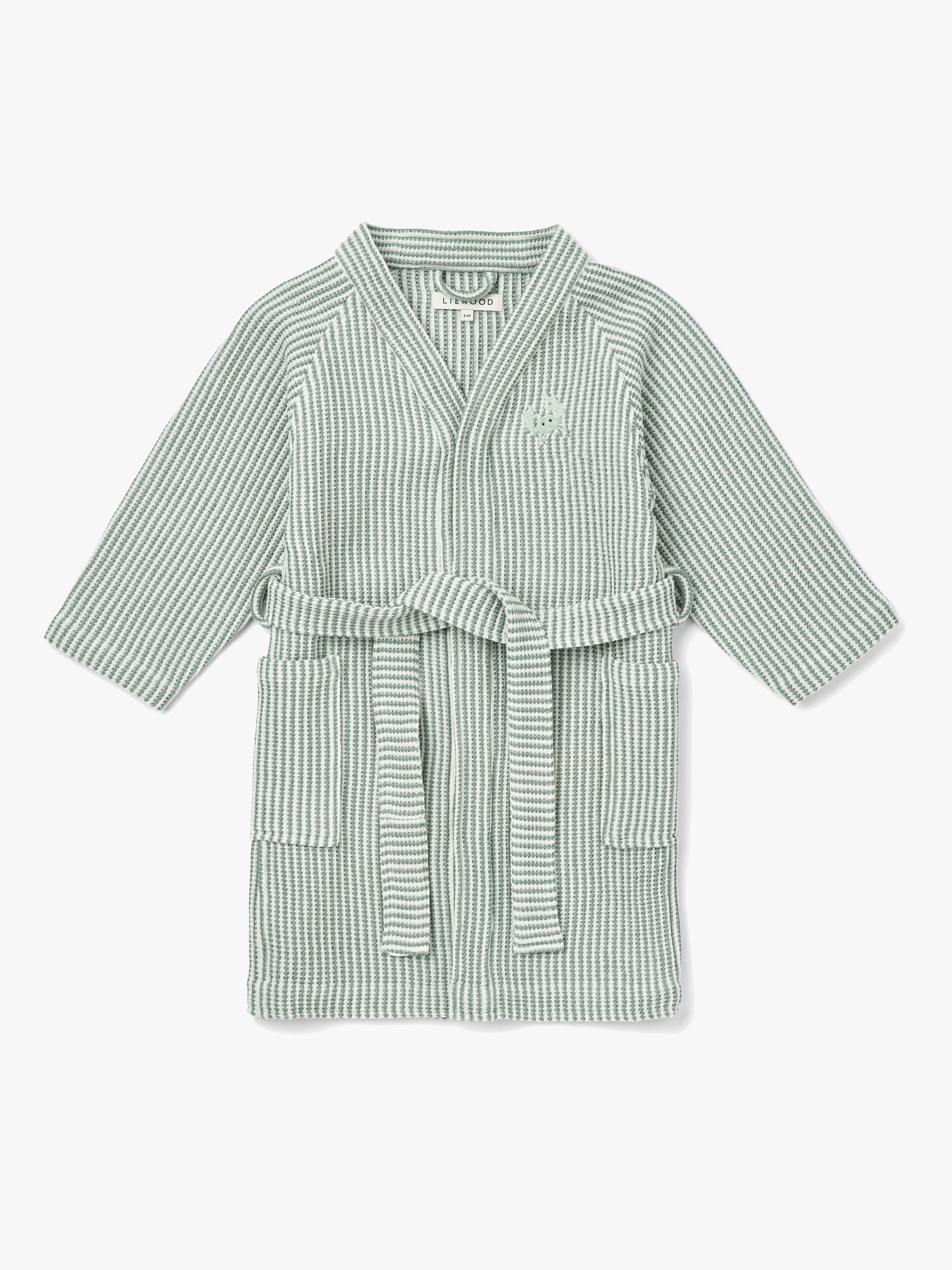 LIEWOOD Bertha Kylpytakki Stripe, Peppermint/Creme de la Creme, 5-6 vuotta