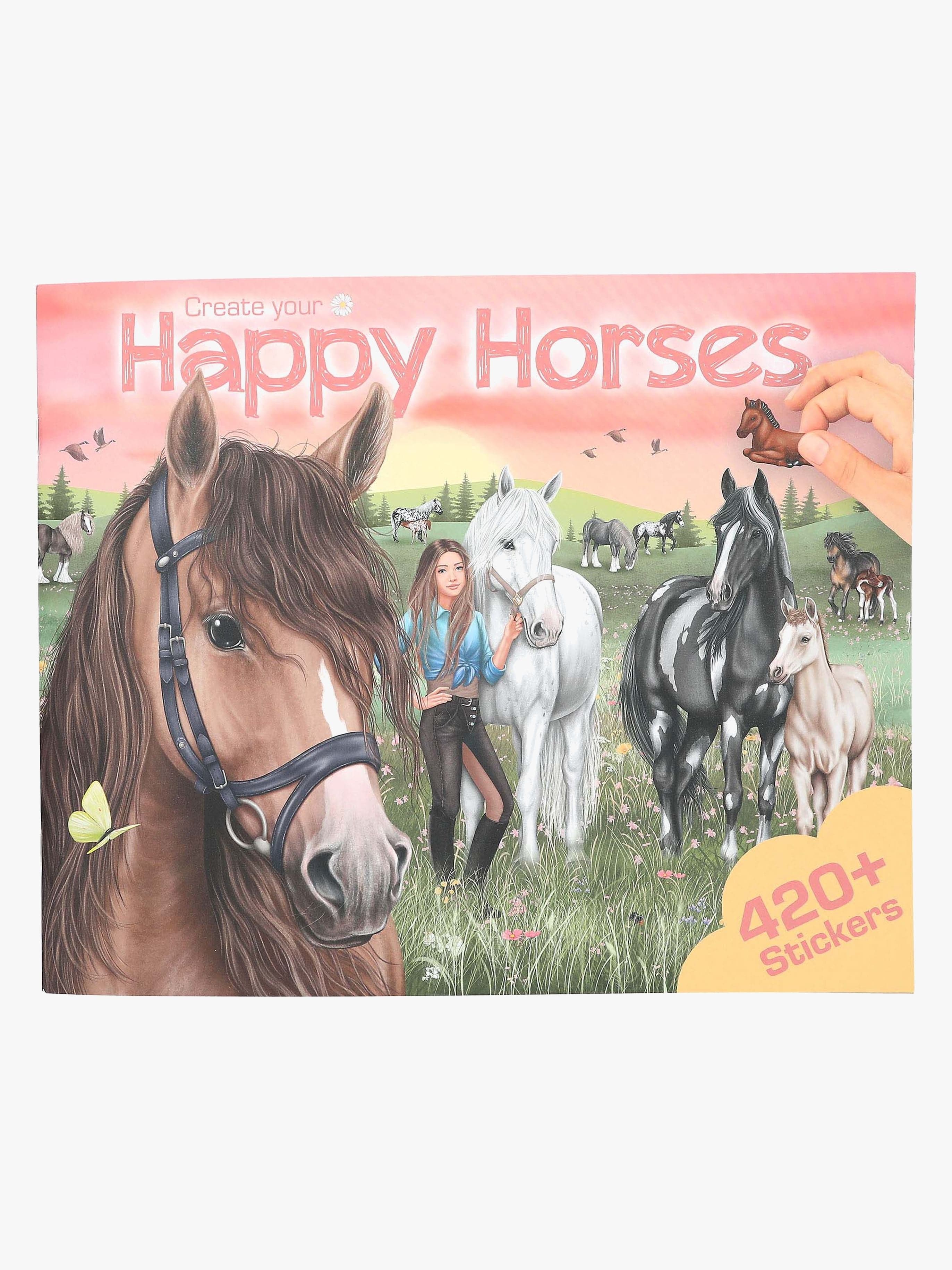 Motto Trends Puuhakirja Create Your Own Happy Horses
