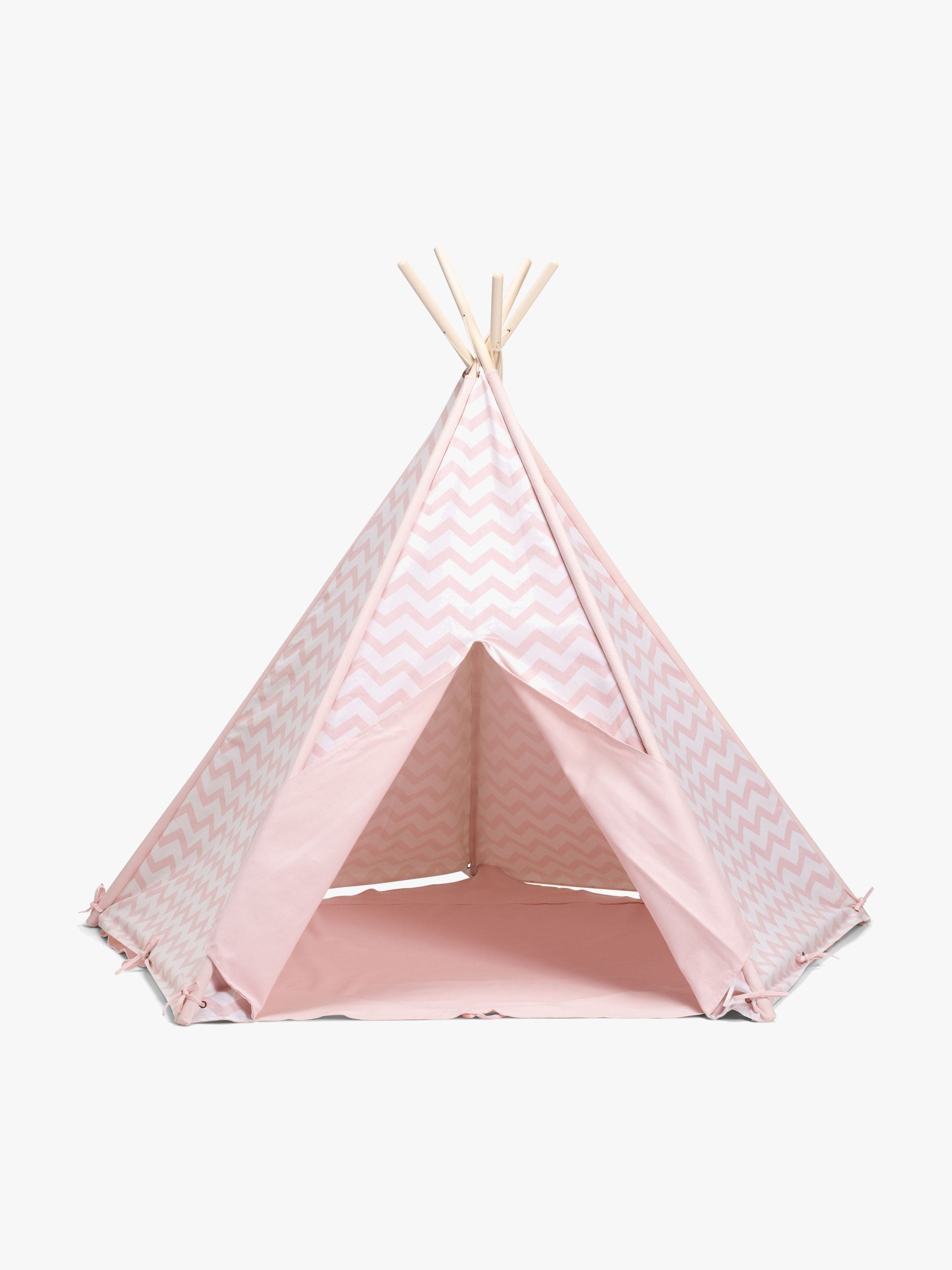 Alice & Fox Leikkiteltta Tiipii, Vaaleanpunainen/Valkoinen