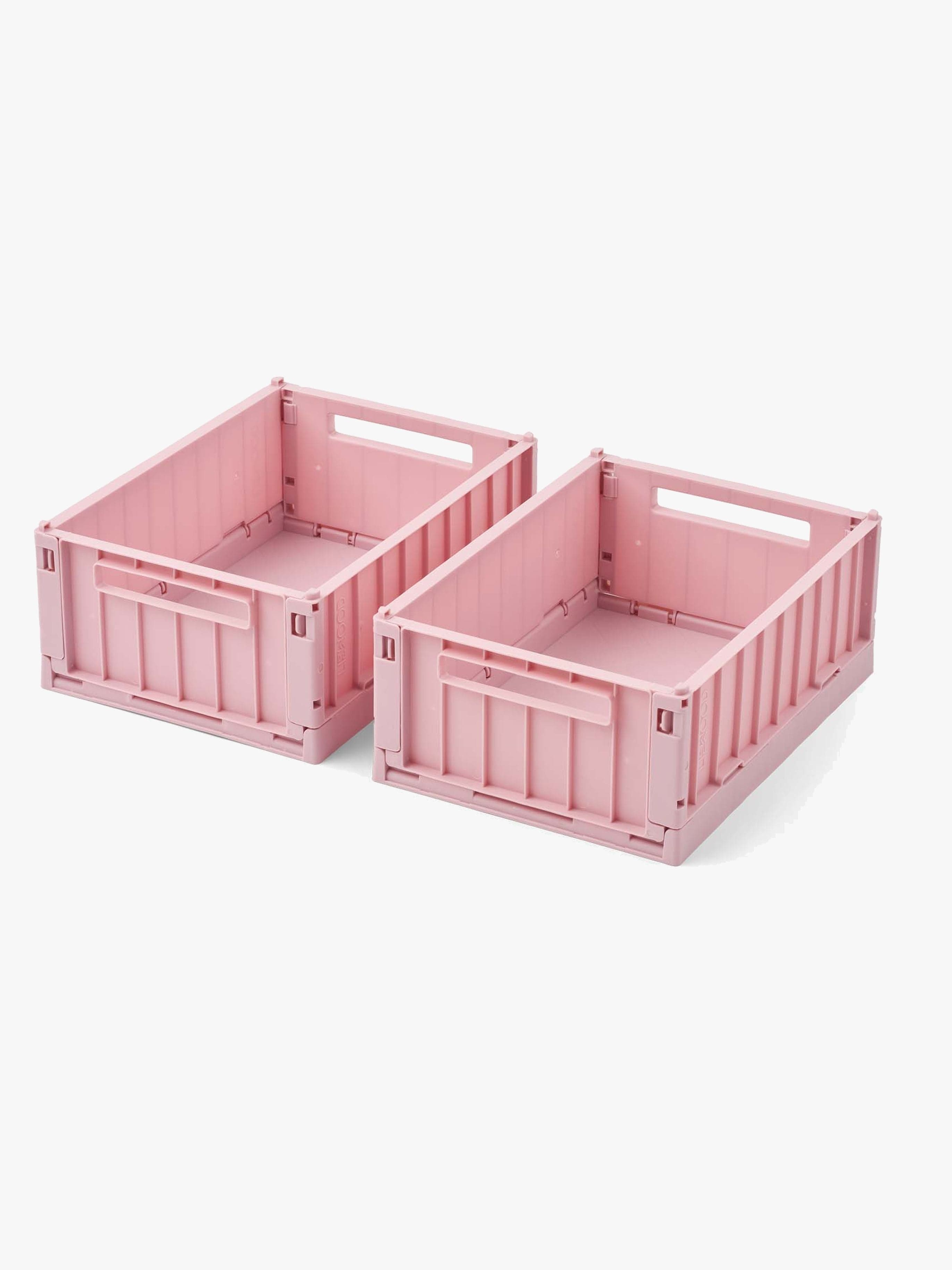 LIEWOOD Weston Säilytyslaatikot S 2-pack, Rose Blush
