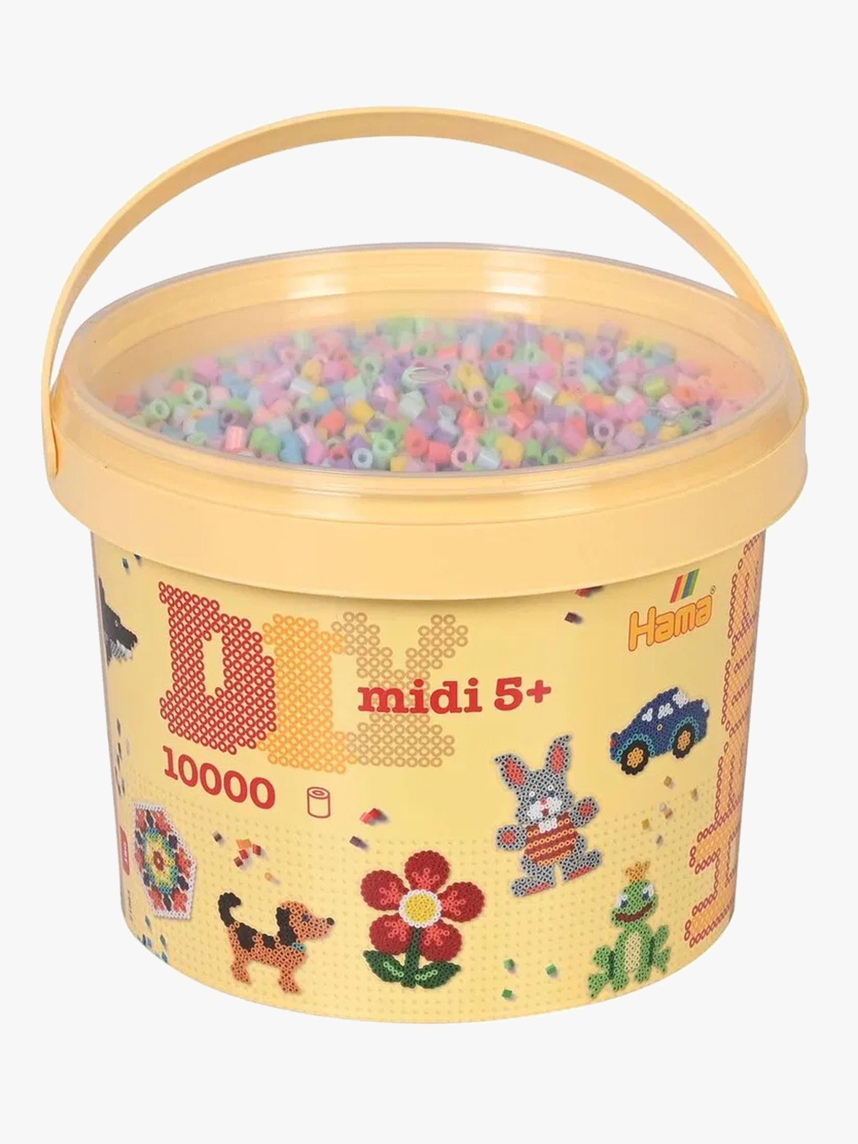 Hama Midi Helmiämpäri 10000 Kpl Mix 50