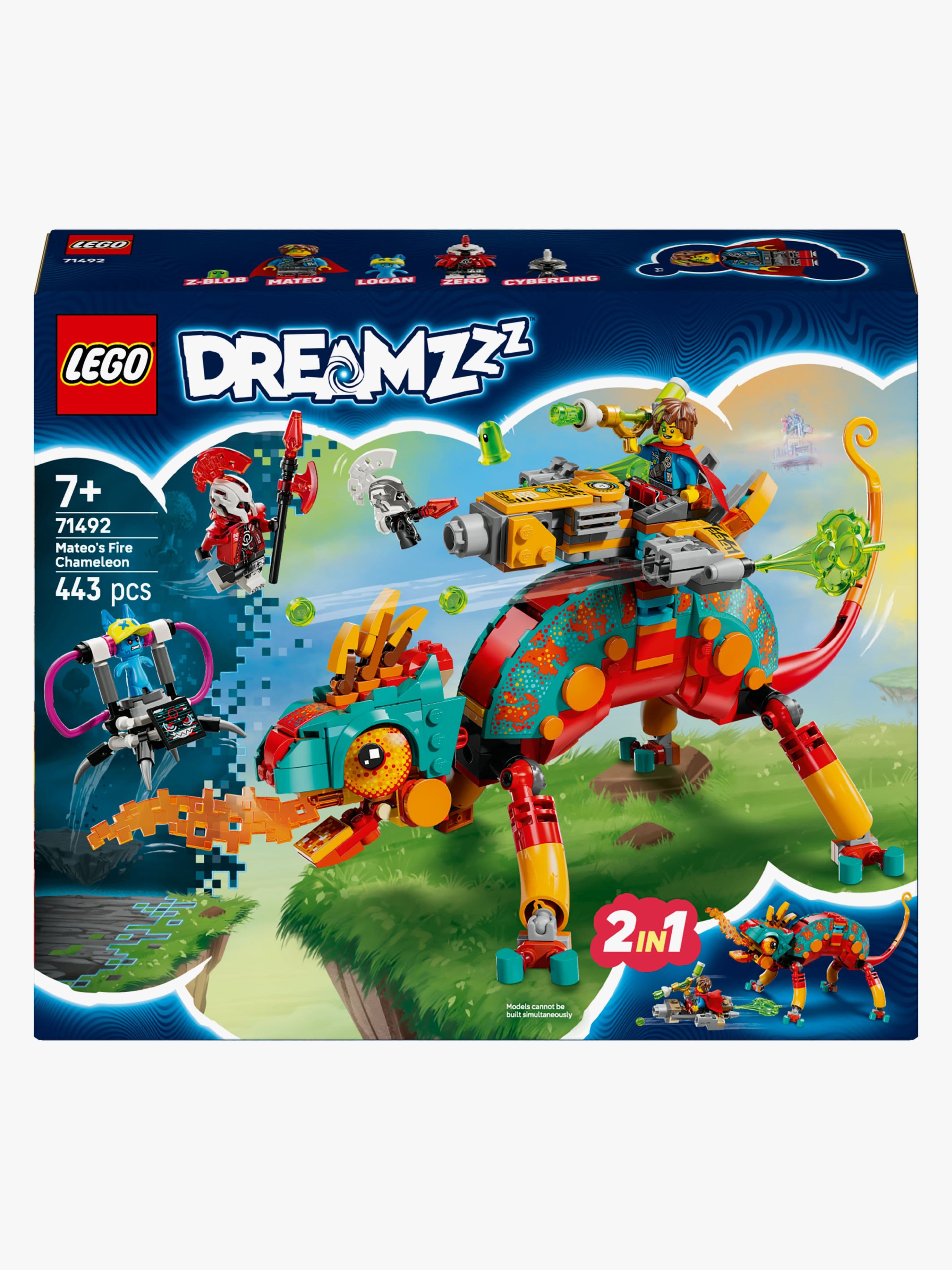 LEGO DREAMZzz 71492 Mateon tulikameleontti