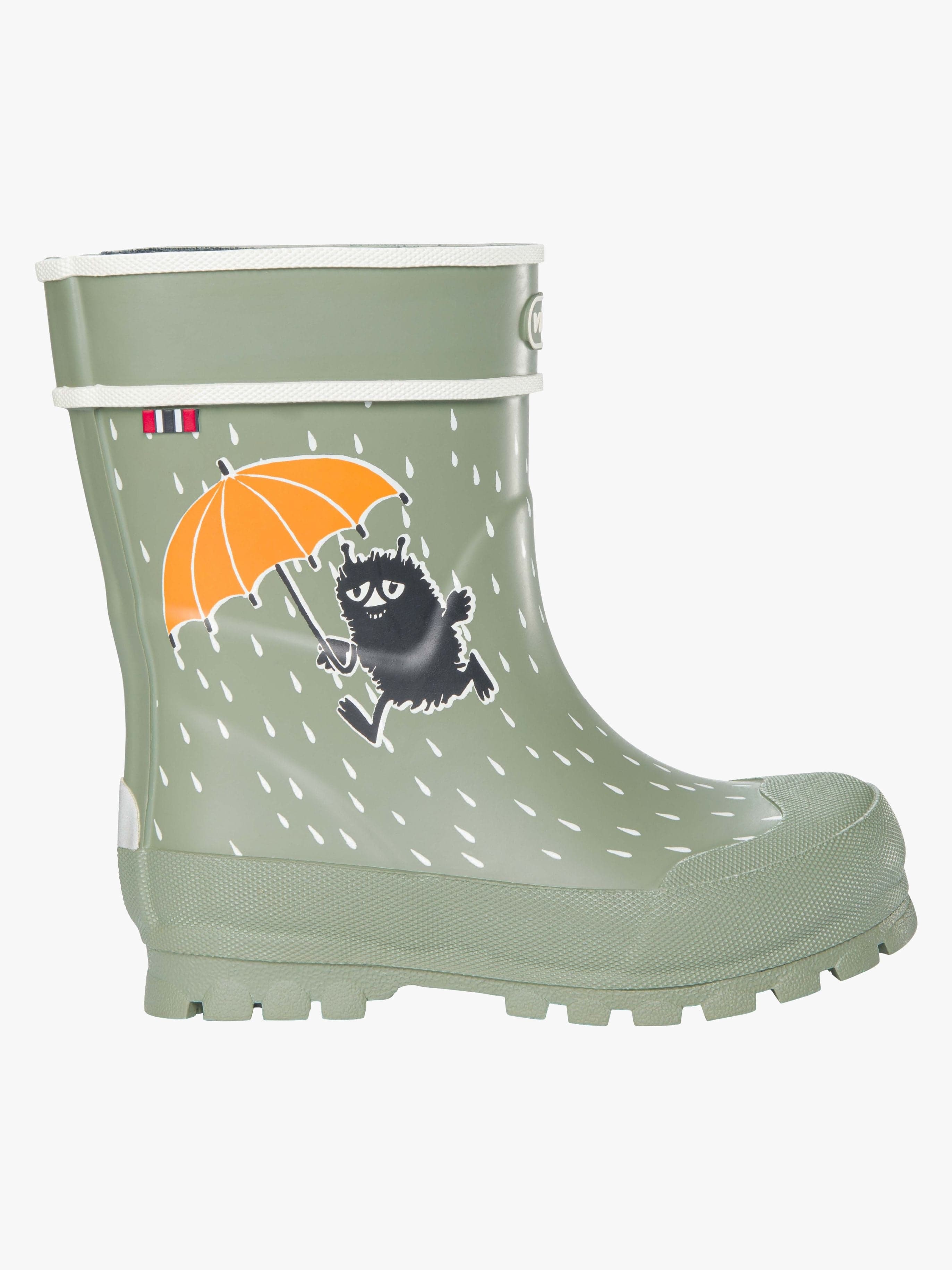 Viking Alv Jolly Muumi Kumisaappaat, Green, 27