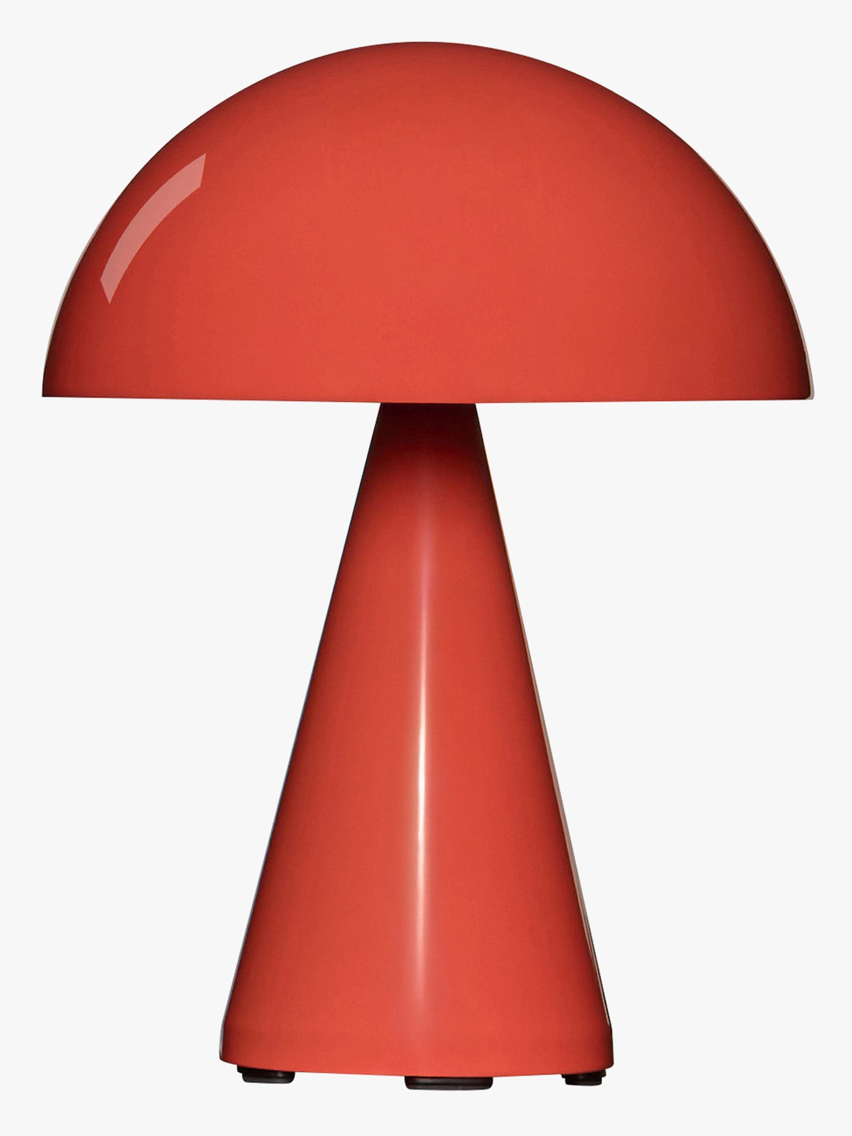 Hübsch Mush Kannettava Pöytävalaisin, Bright Red