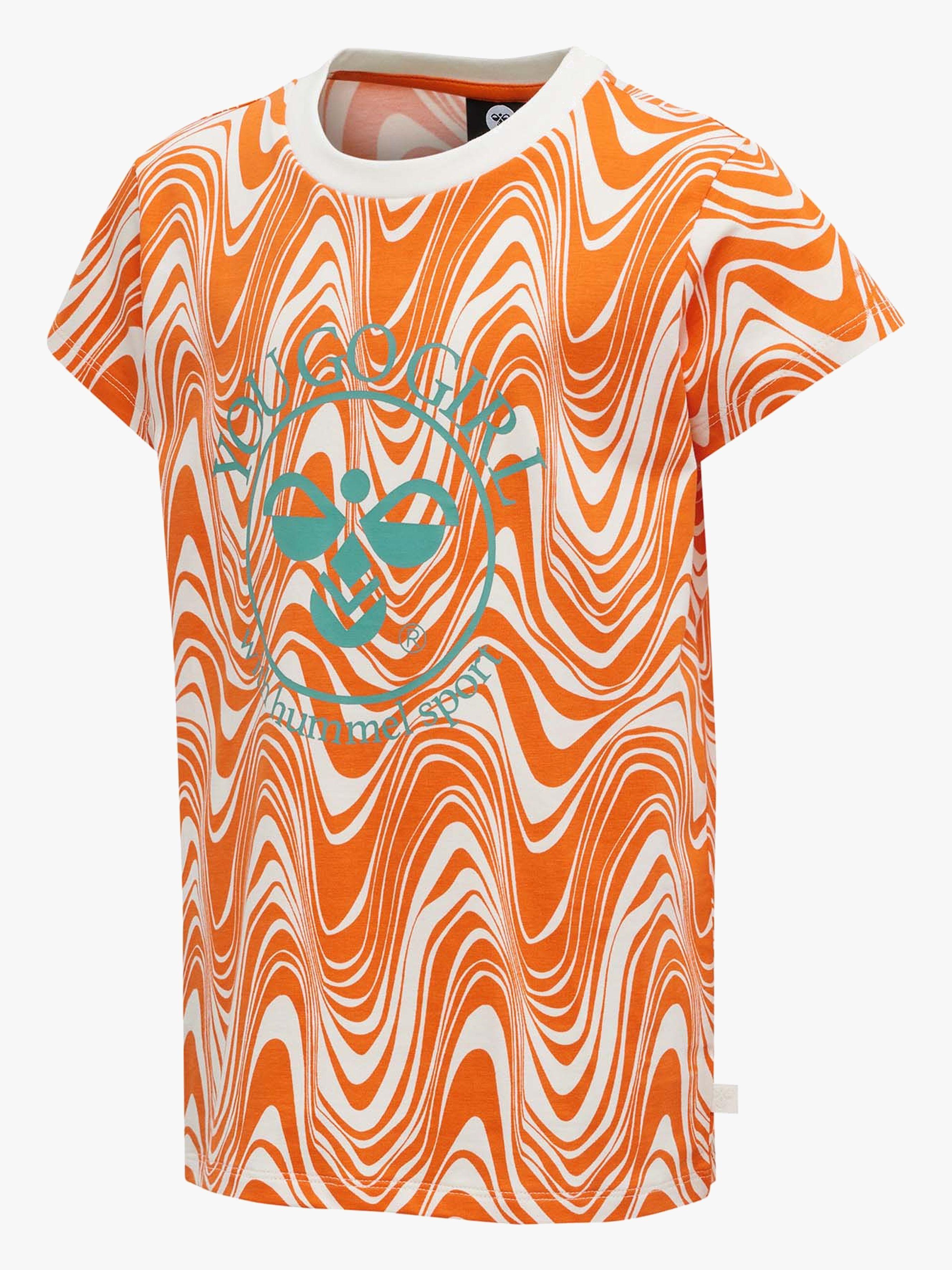 Hummel Olivia T-paita, Carrot, 104