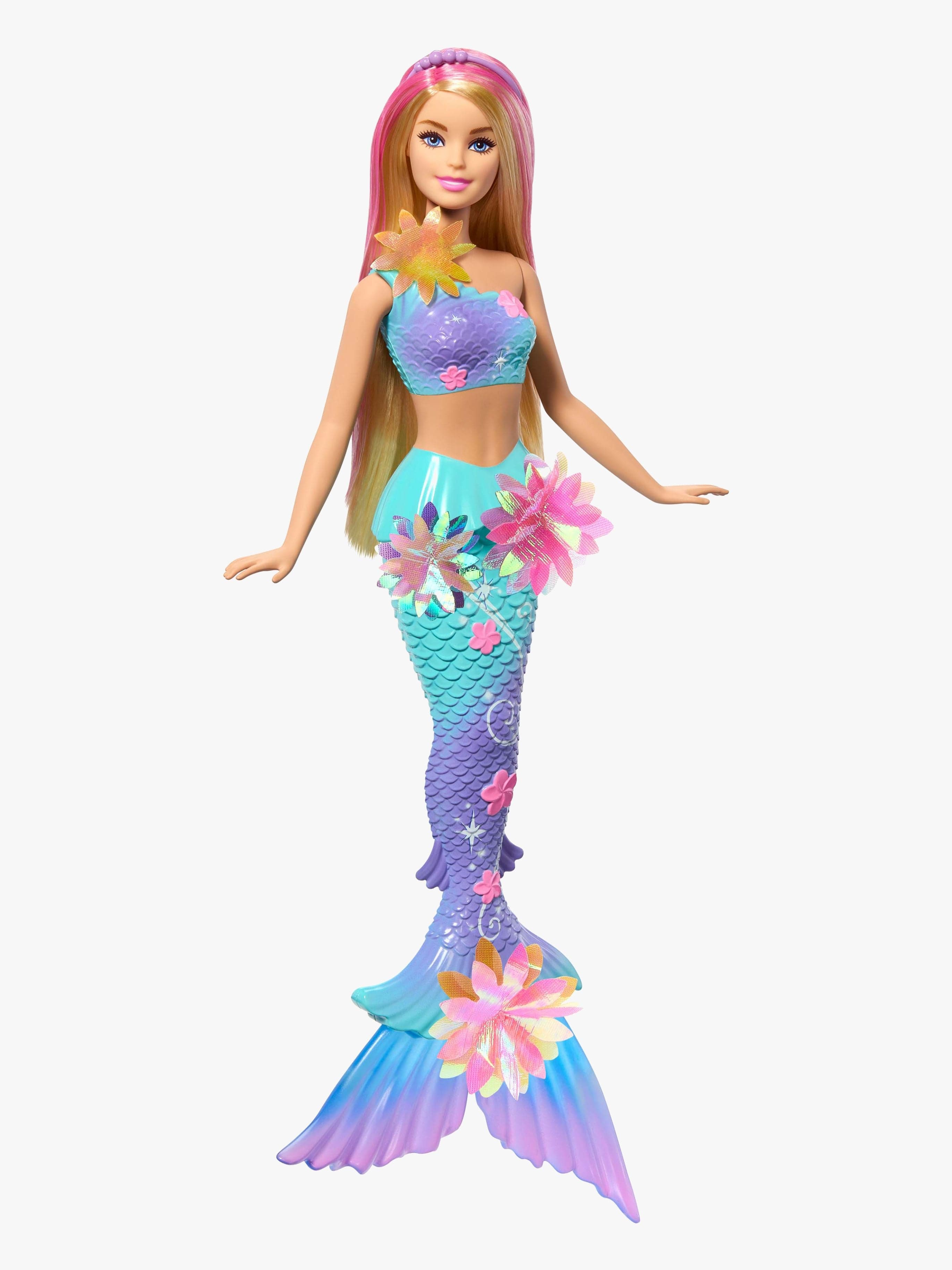 Barbie Blooming Mermaid Nukke, Violetti