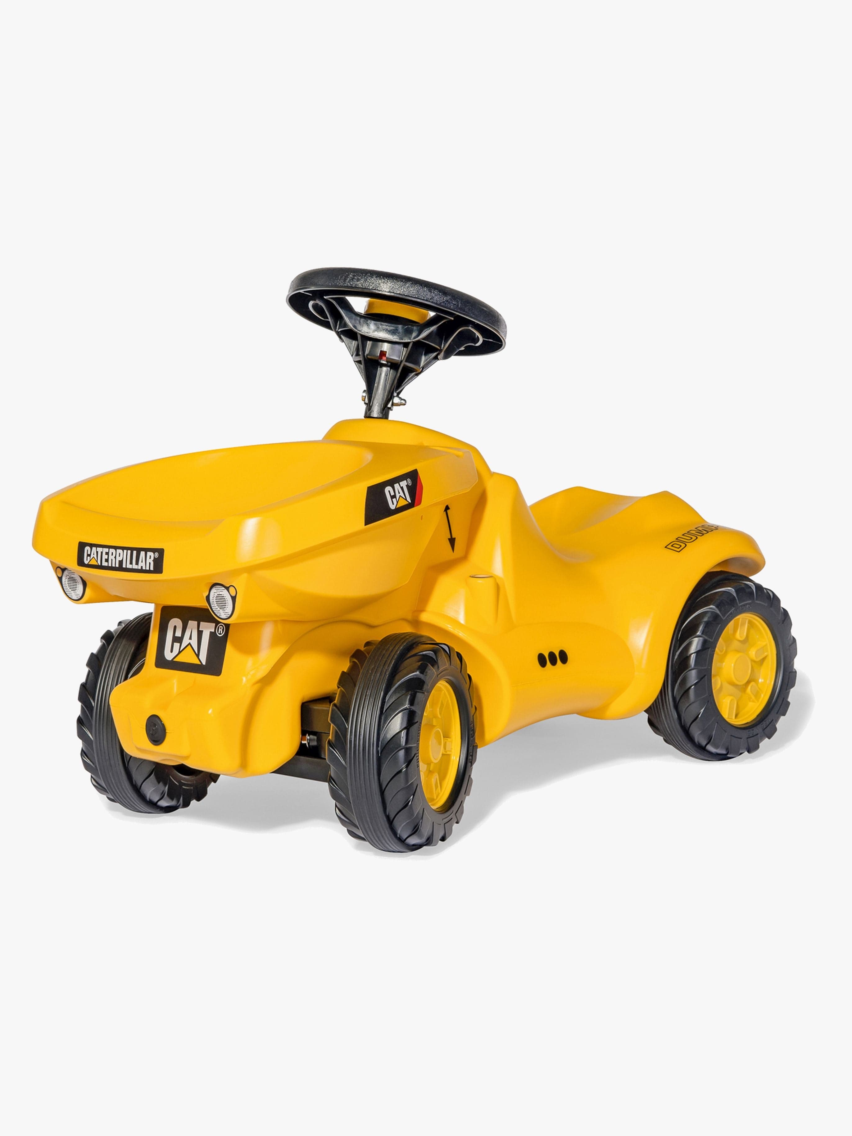 Rolly Toys Minitrac CAT Potkuauto Etulavalla