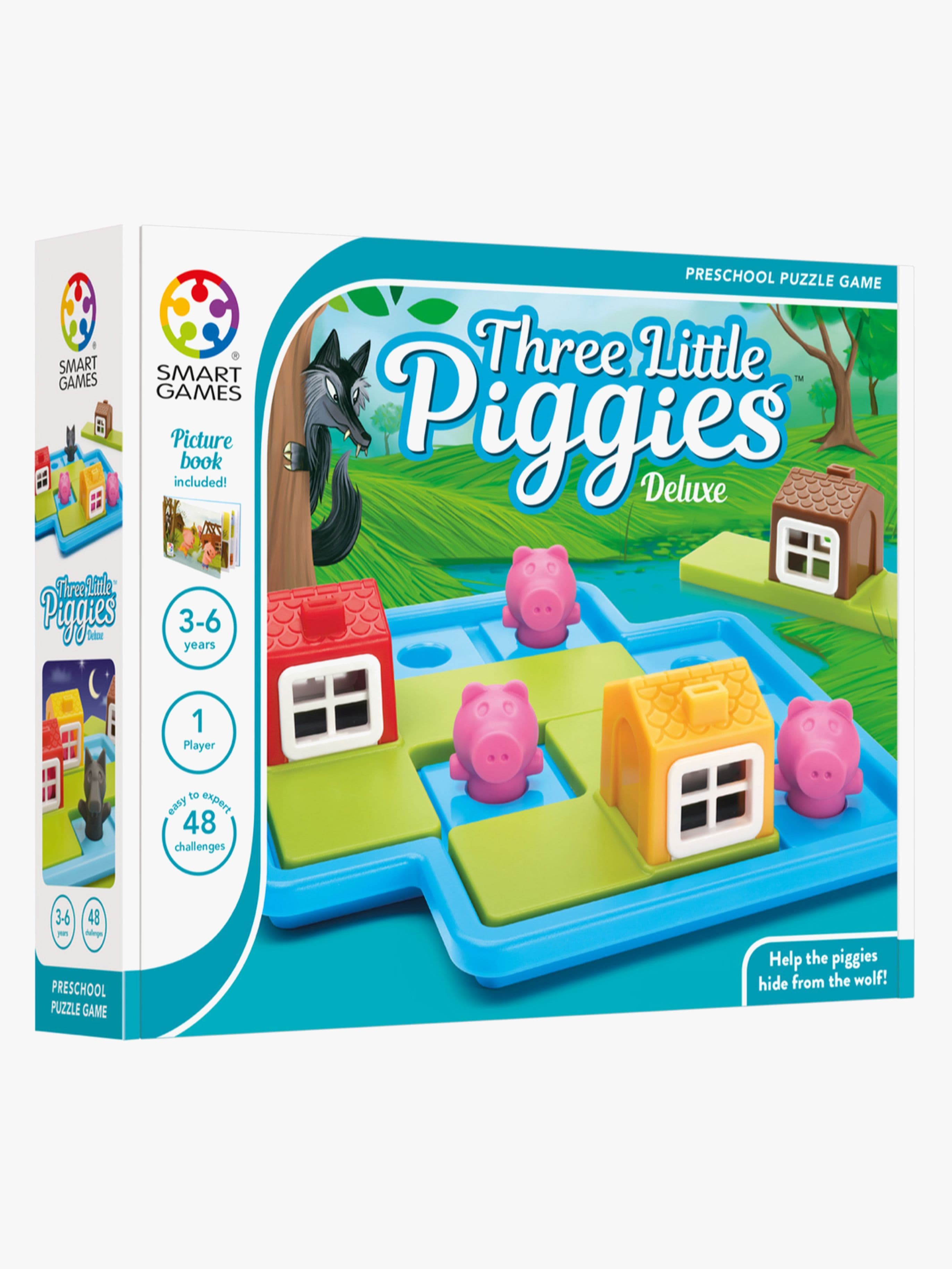 SmartGames Peli Three Little Piggies