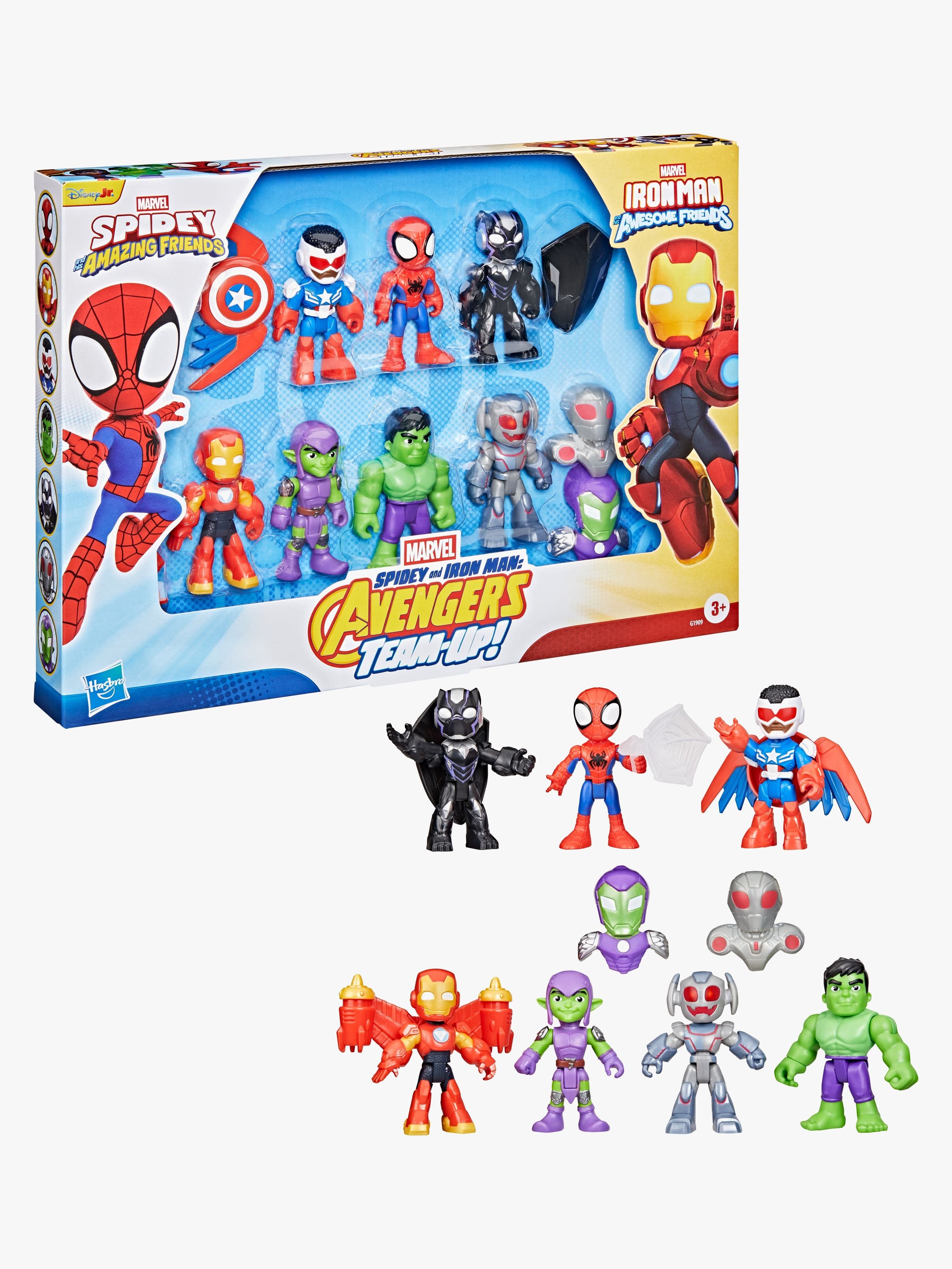 Spidey And His Amazing Friends Figuurisetti Friends Collab