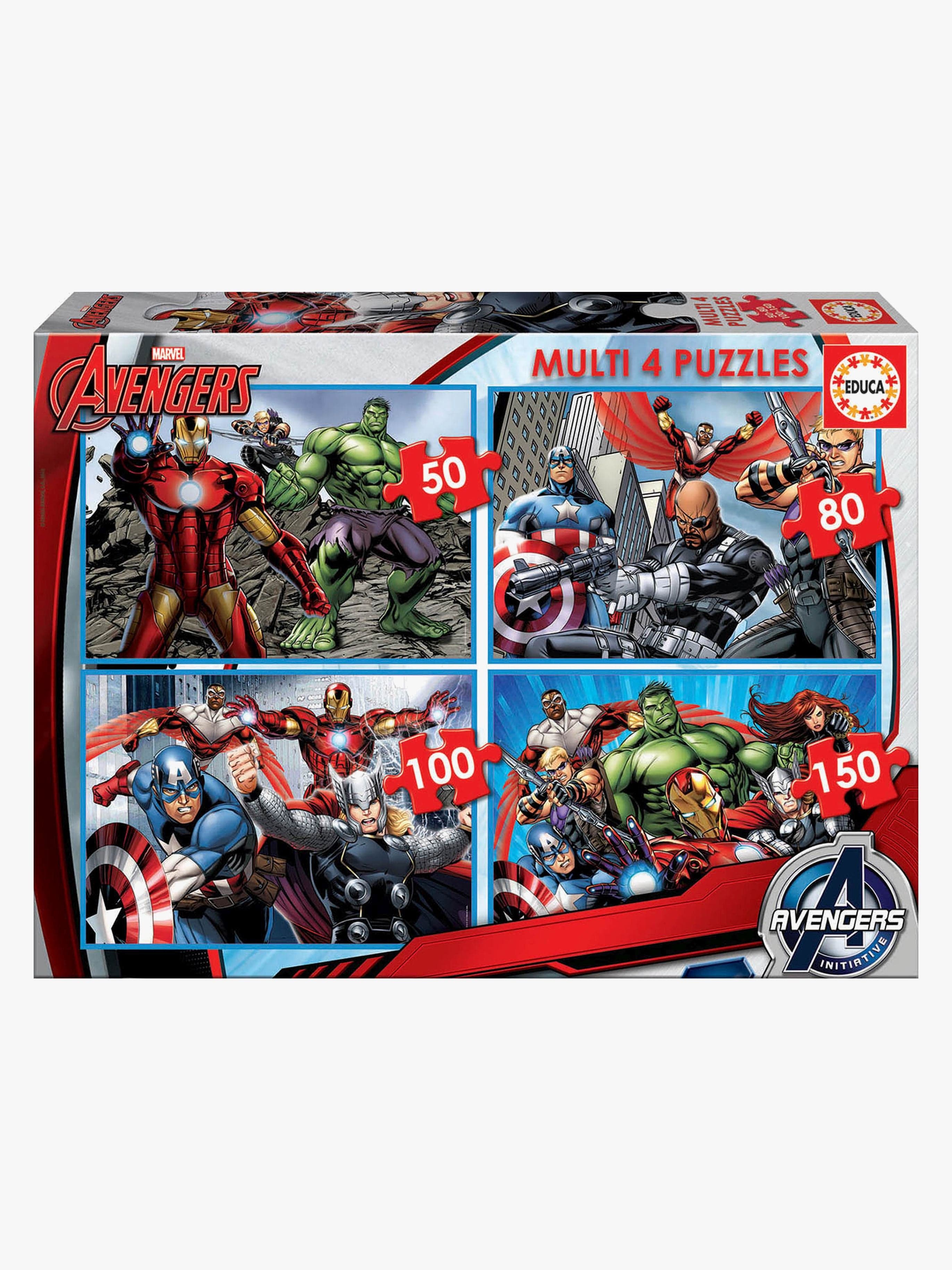 Educa Marvel Avengers Palapelit 4-in-1