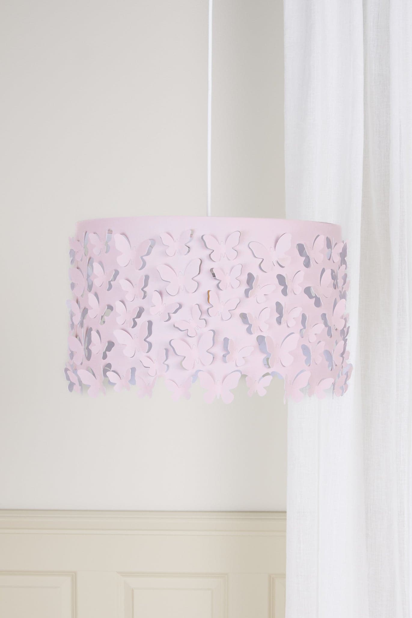 Alice & Fox IRIS Kattovalaisin 40 cm, Vaaleanpunainen