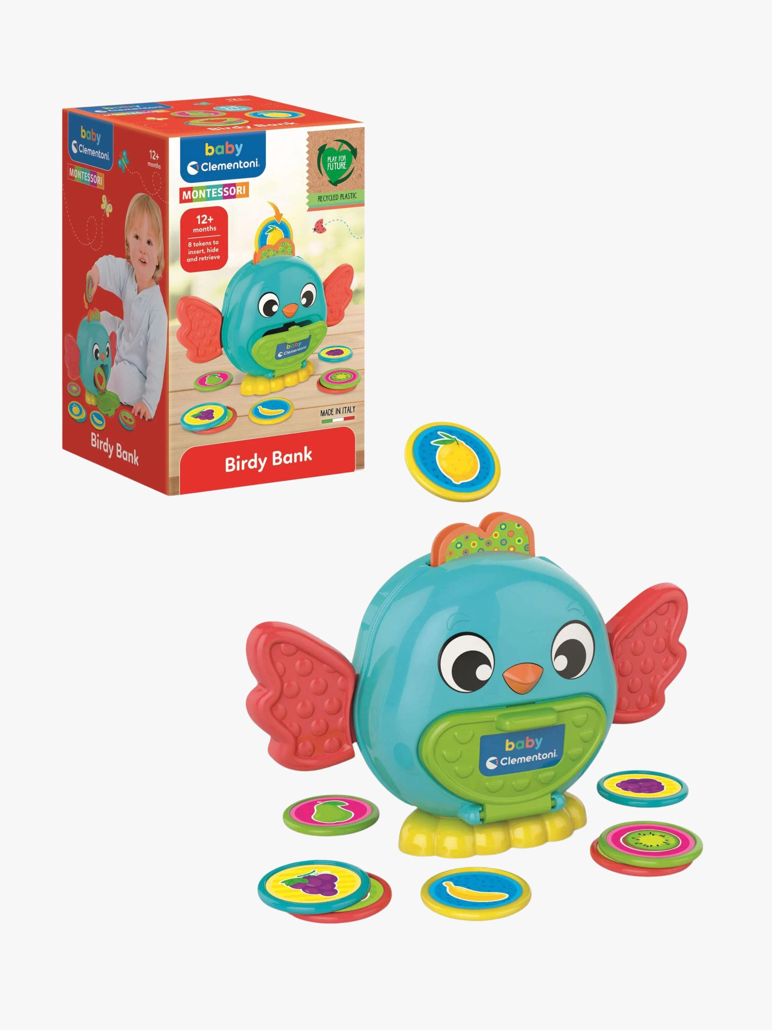 Clementoni Vauvan Säästölipas + Kolikot