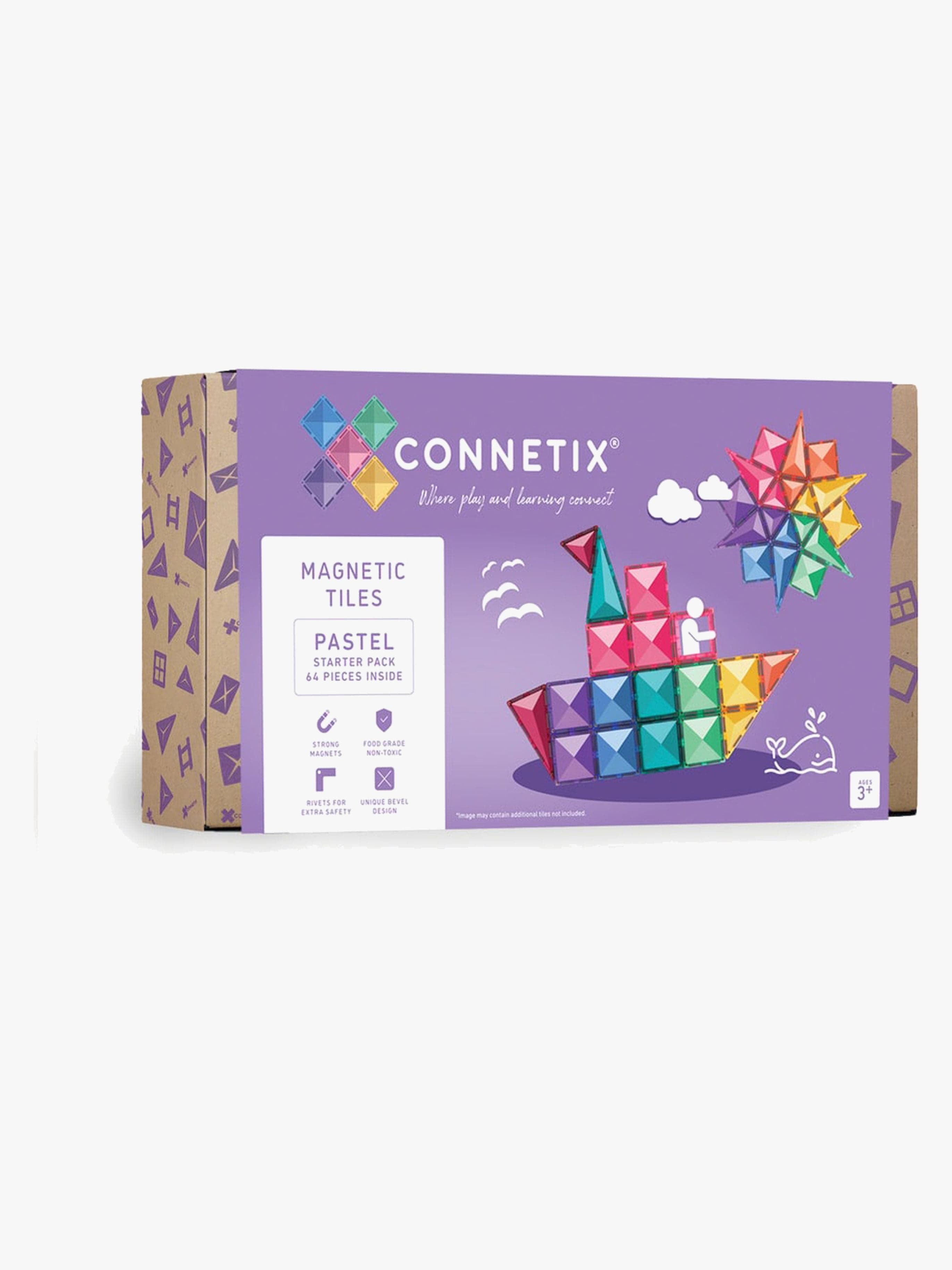 Connetix Magneettiset Rakennuspalikat Pastel Aloitussetti 64