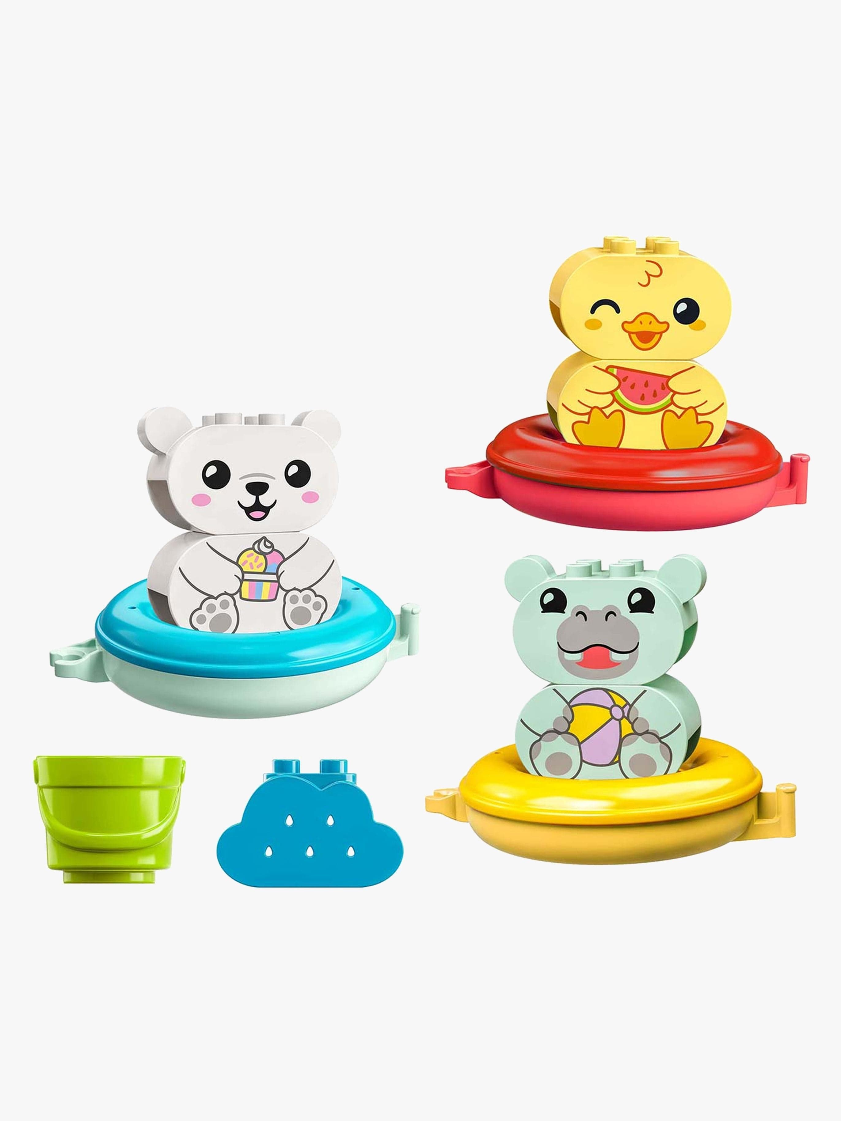 LEGO DUPLO 10965 Hauskoihin Kylpyhetkiin: Kelluva Eläinjuna