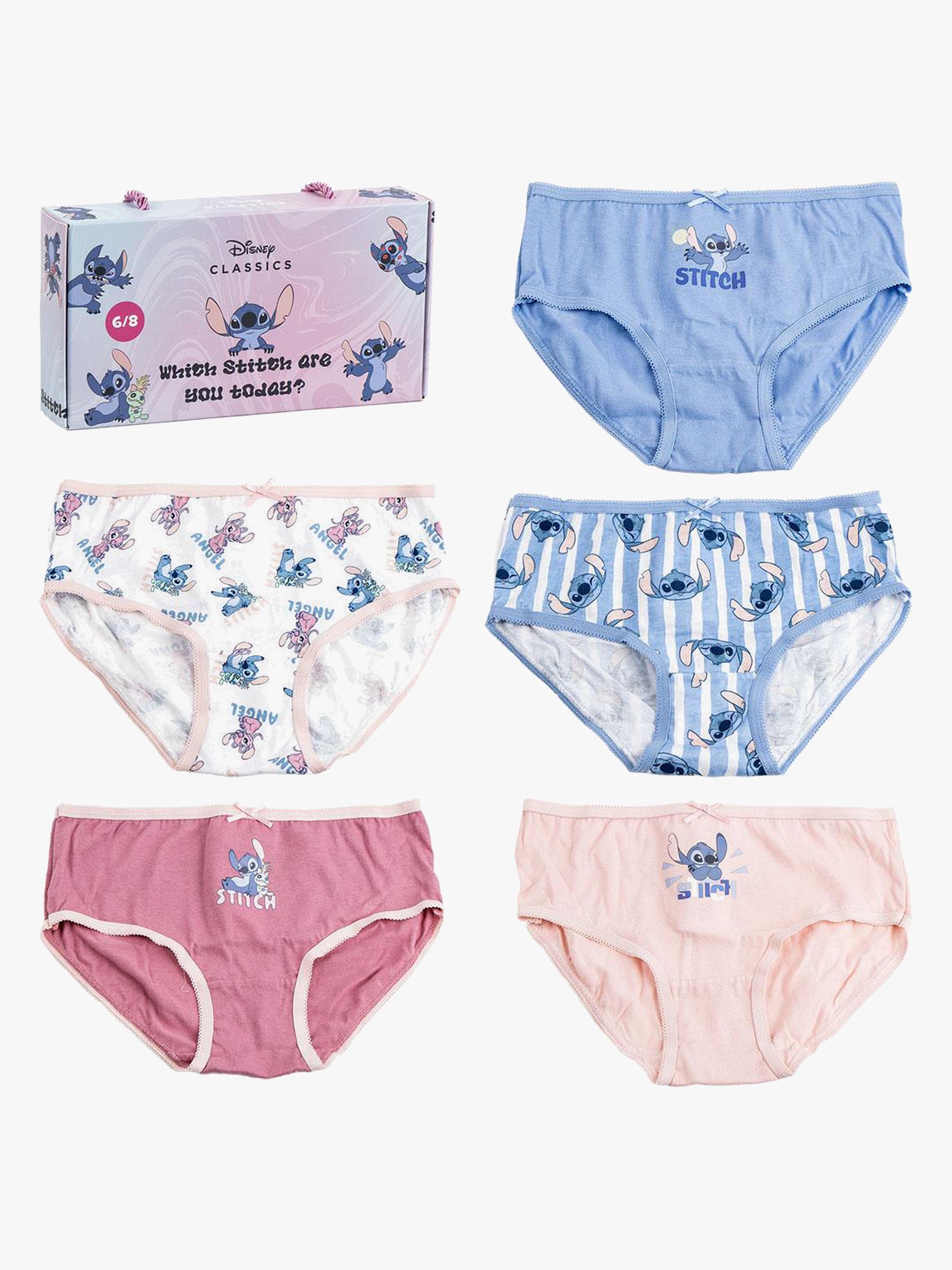 Disney Lilo & Stitch Alushousut 5-pack, 6-7 vuotta