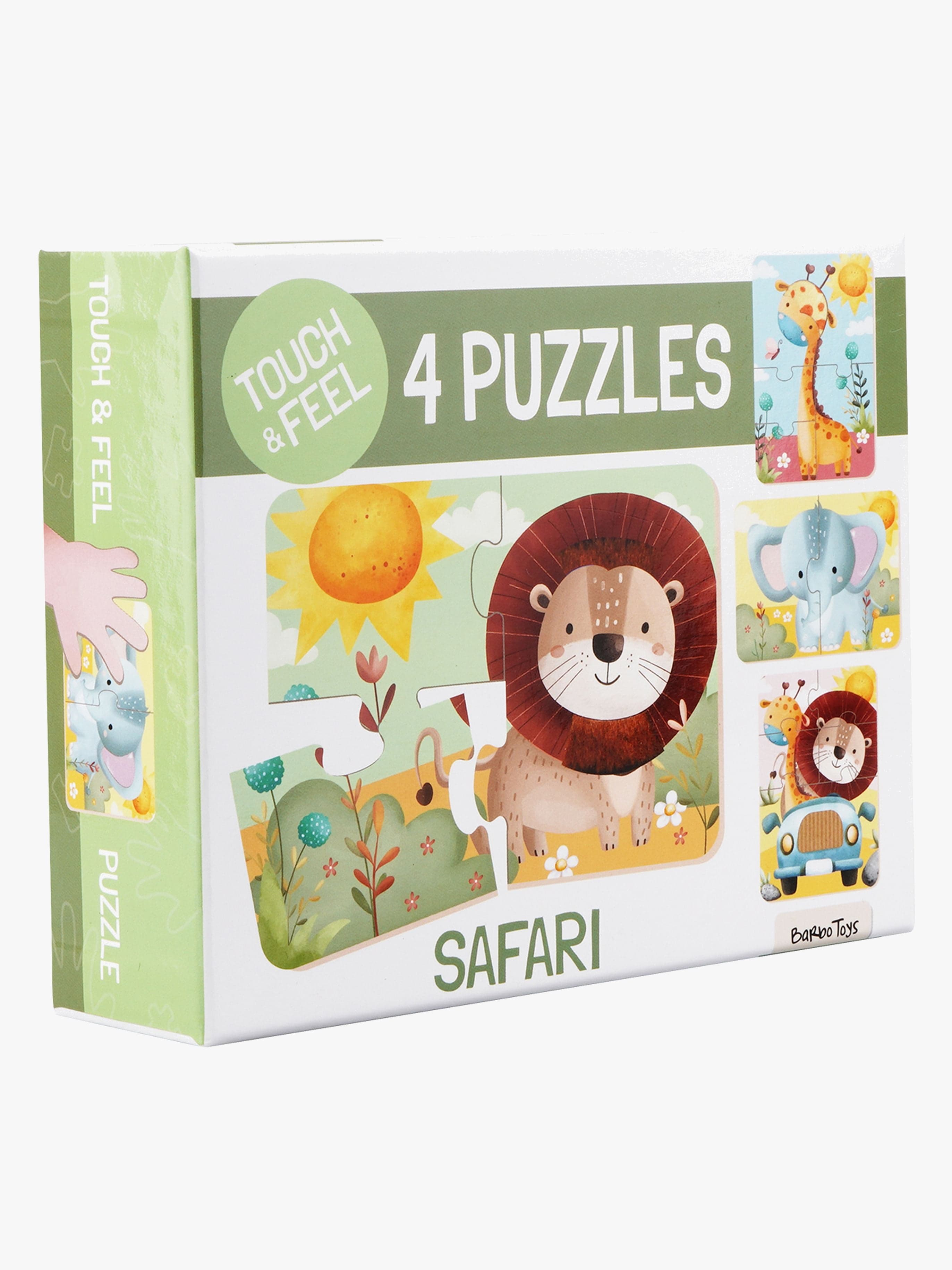 Barbo Toys Tunnustelupalapeli Safari 4-in-1