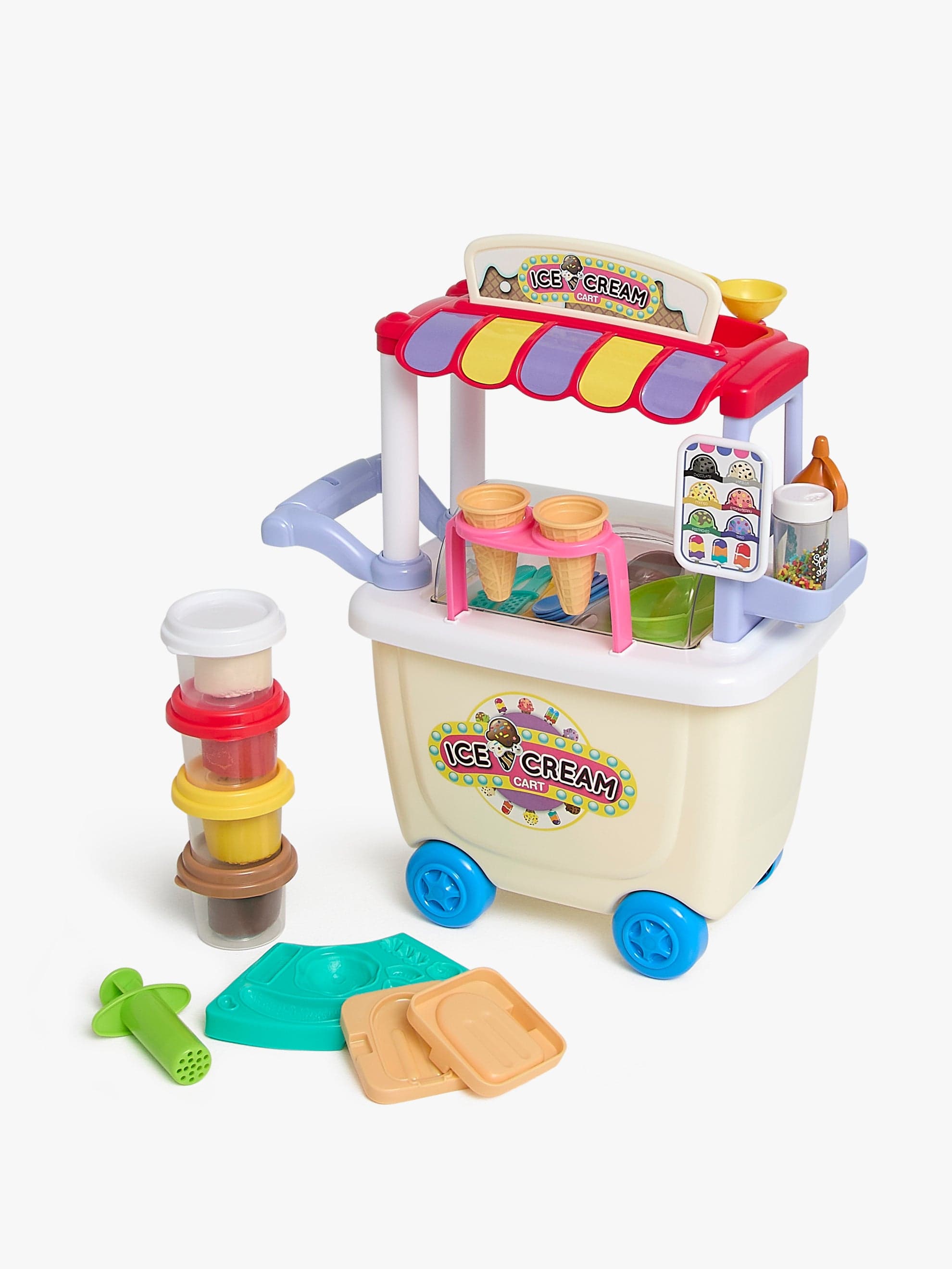 Fippla Jäätelökioski Muovailuvaha